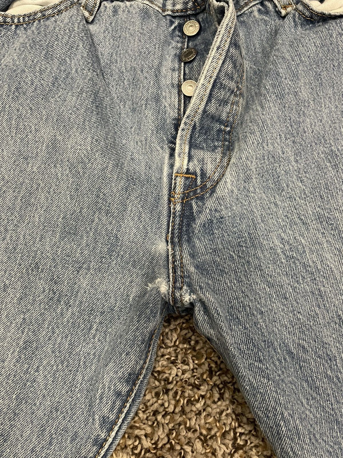 Designer × Levi's Levis 501xx 34x34 Button Fly Jeans Size US 34 / EU 50 - 10 Thumbnail