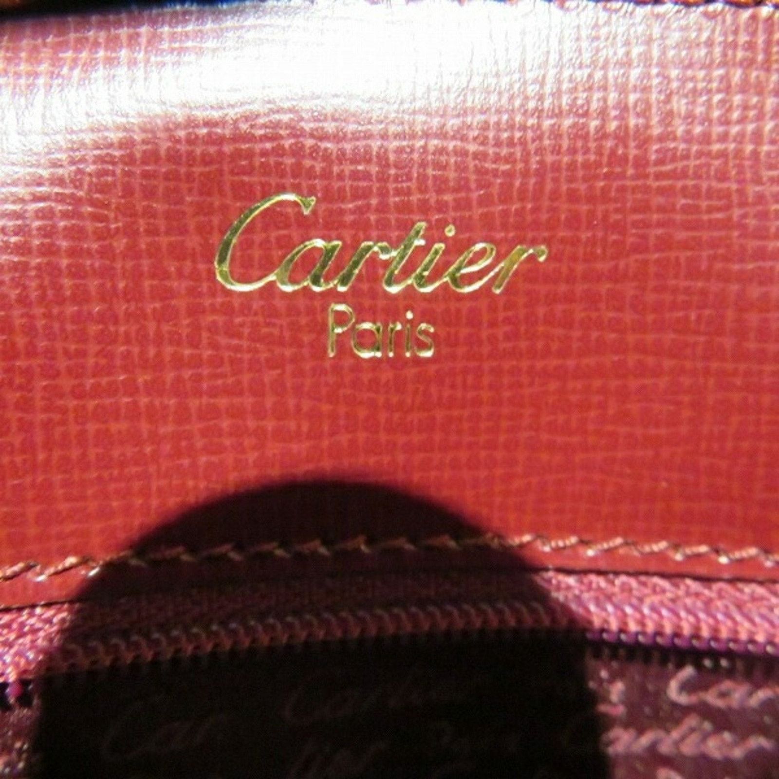 Cartier Red Leather Must Line