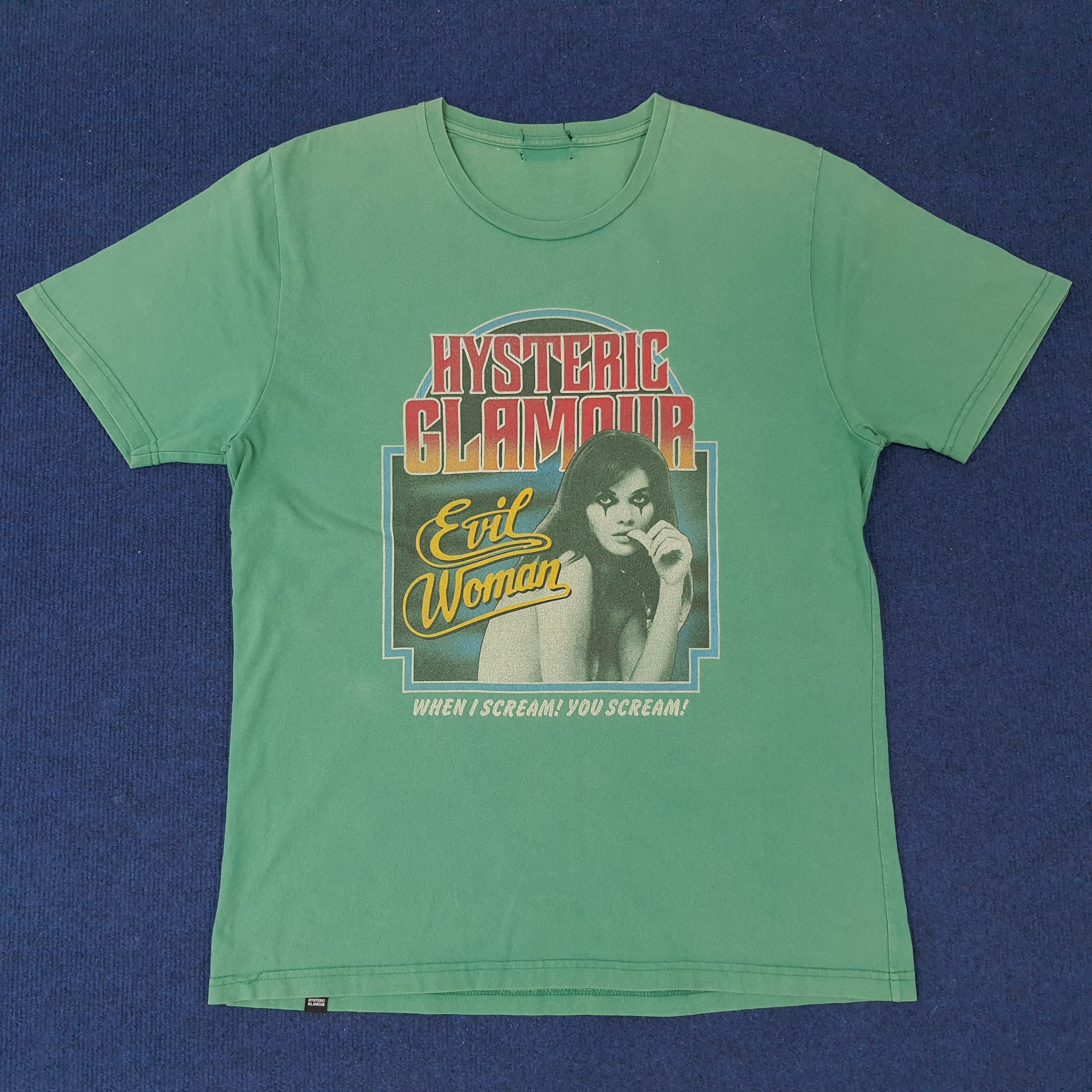 Vintage Hysteric Glamour Japanese Brand Tshirt C219N64