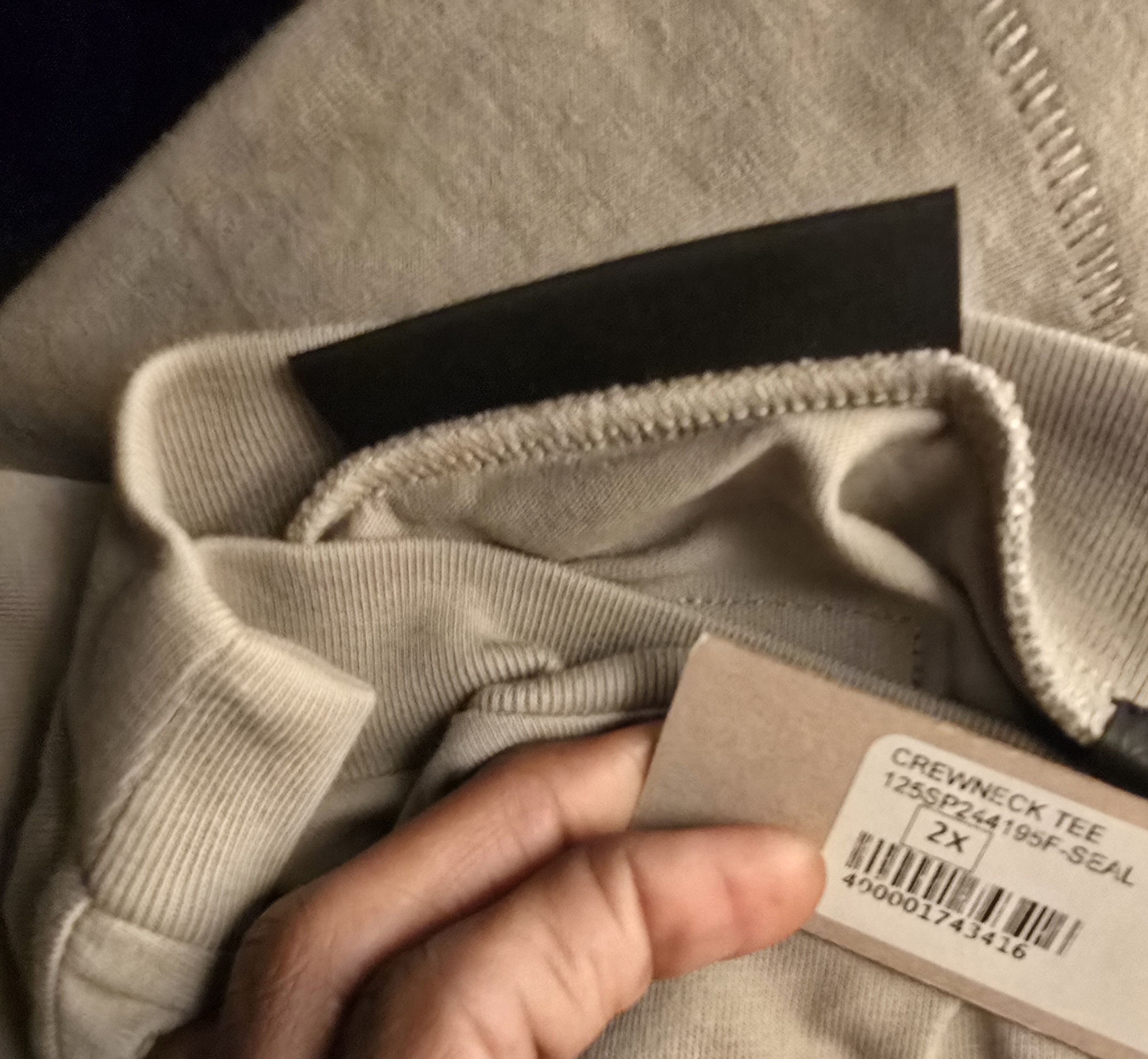 Fear of God Fear of God Essentials crewneck s/s shirt sz 2x seal Size US XXL / EU 58 / 5 - 8 Thumbnail