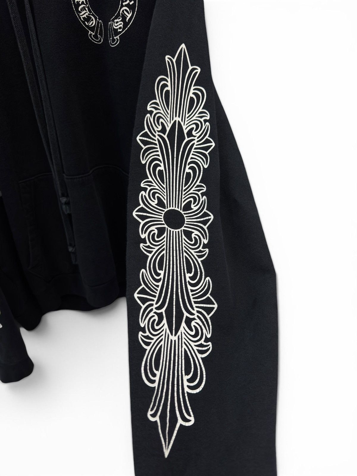Chrome Hearts Chrome Hearts Floral Horseshoe Pullover Hoodie Size US L / EU 52-54 / 3 - 5 Thumbnail