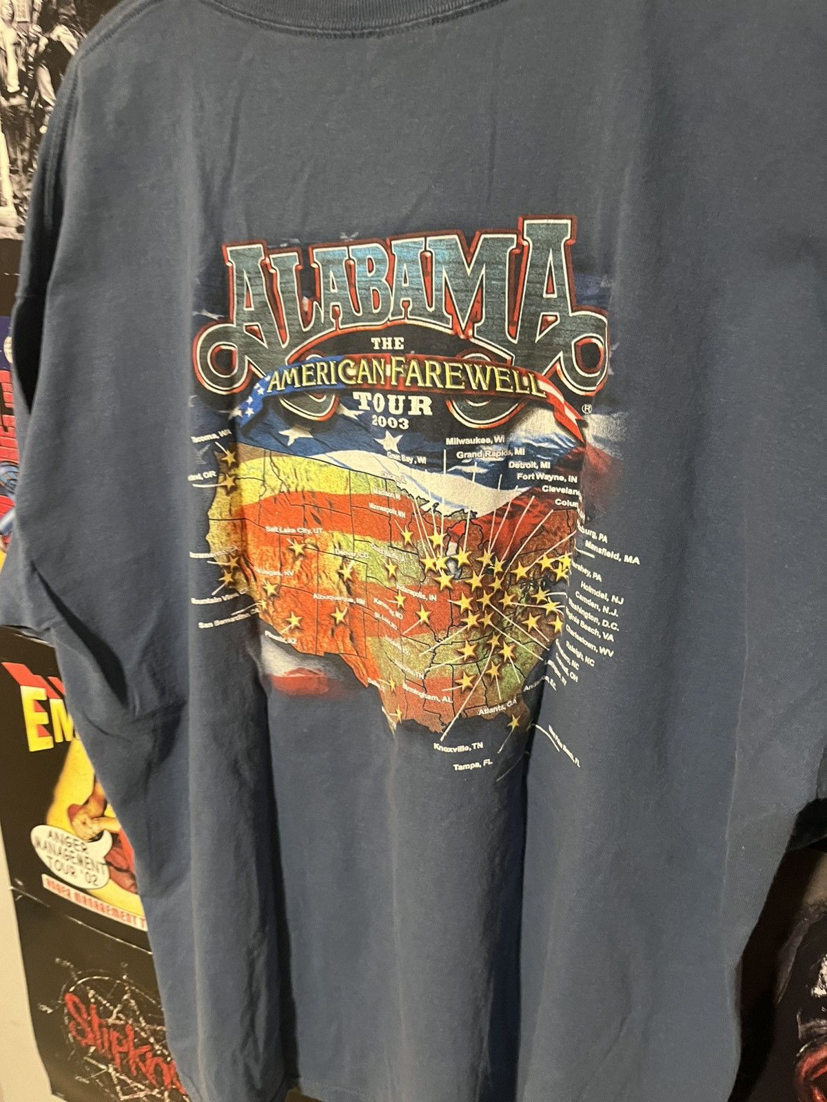 Gildan Vintage Y2K 2000’s 2003 Alabama American Farewell band shirt Size US XXL / EU 58 / 5 - 8 Thumbnail