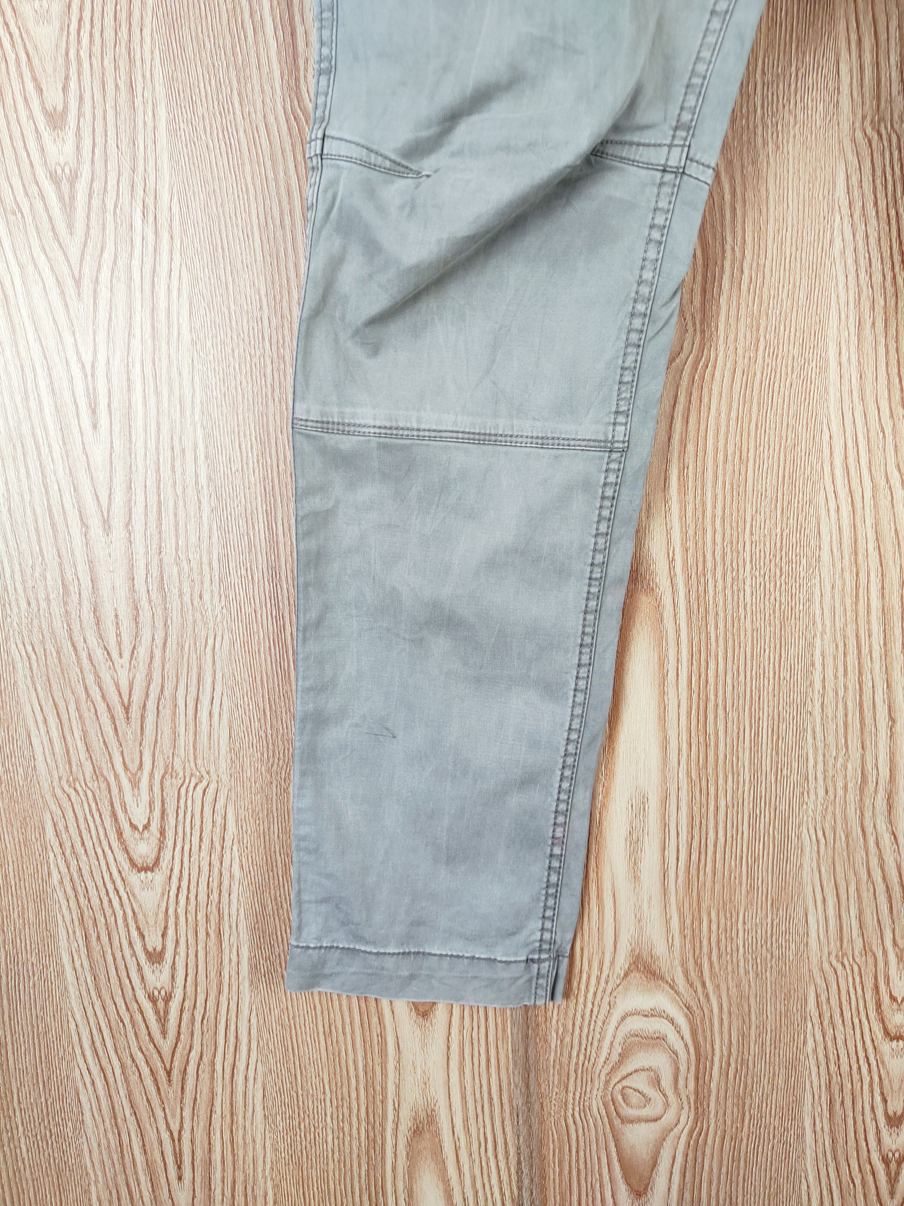 Japanese Brand I'z Frontier Gray Multipocket Tactical Cargo Pants #W859 Size US 30 / EU 46 - 5 Thumbnail
