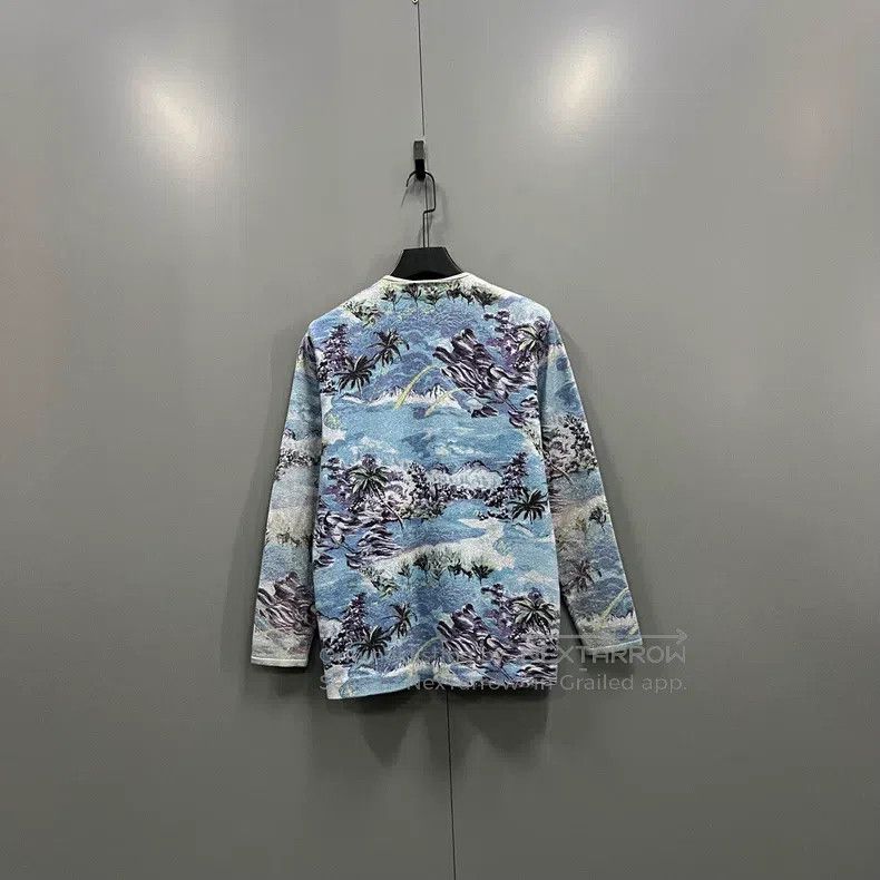 Saint Laurent Paris Saint Laurent Paris Oil painting landscape cardigan Size US XS / EU 42 / 0 - 2 Thumbnail