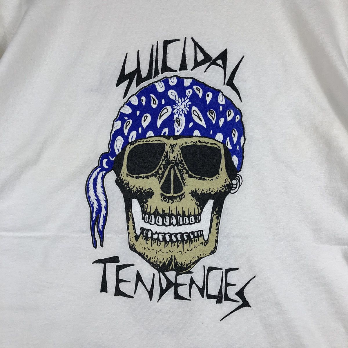 Hanes SUICIDAL TENDENCIES Very Rare Metal Band T-Shirt Size US M / EU 48-50 / 2 - 6 Thumbnail