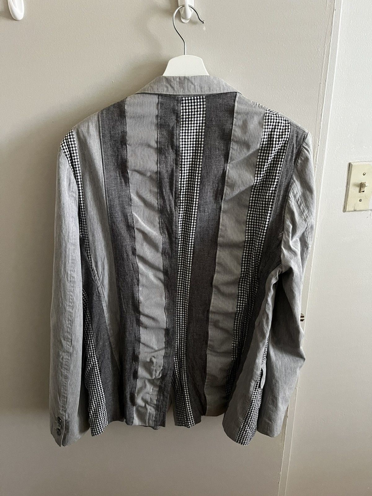Comme des Garcons Homme COMME DES GARCONS HOMME MULTI PATTERN BLAZER AD2015 Size US M / EU 48-50 / 2 - 2 Thumbnail