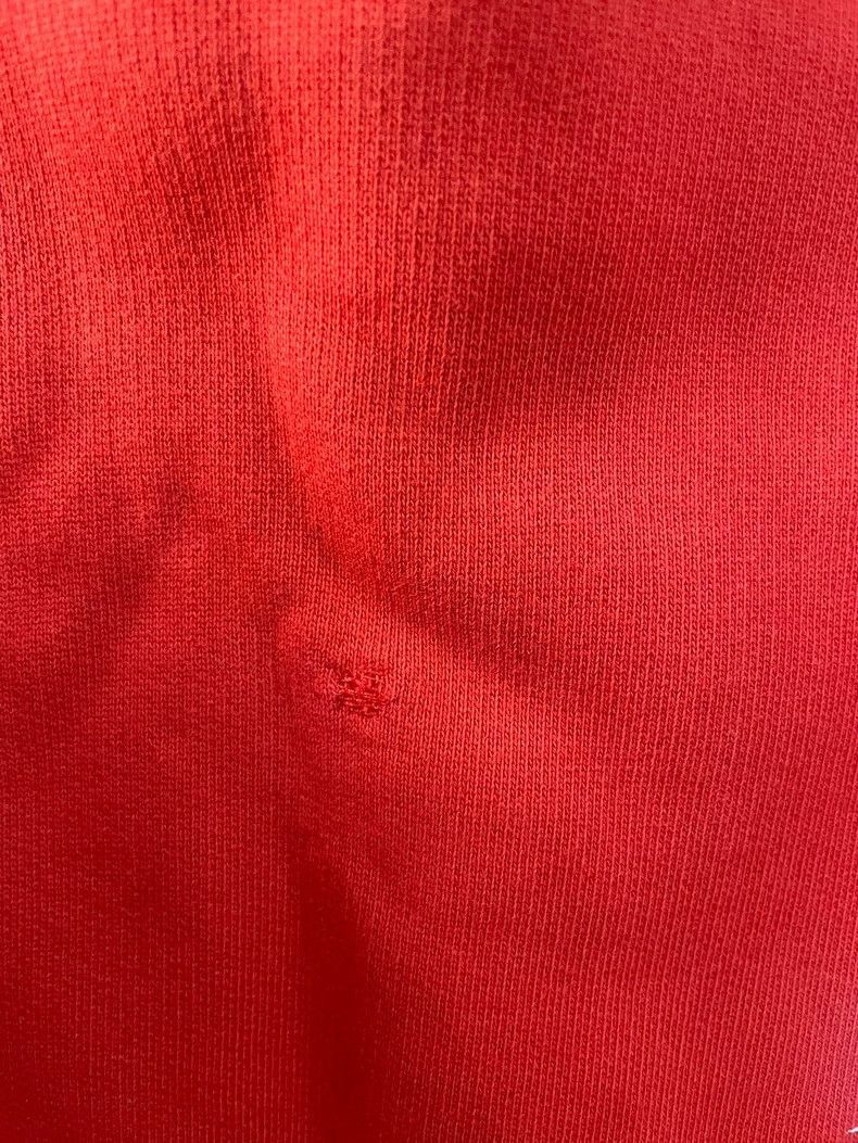 Balenciaga Balenciaga Red Logo Hoodie Sweatshirt-2505 Size US XS / EU 42 / 0 - 4 Thumbnail