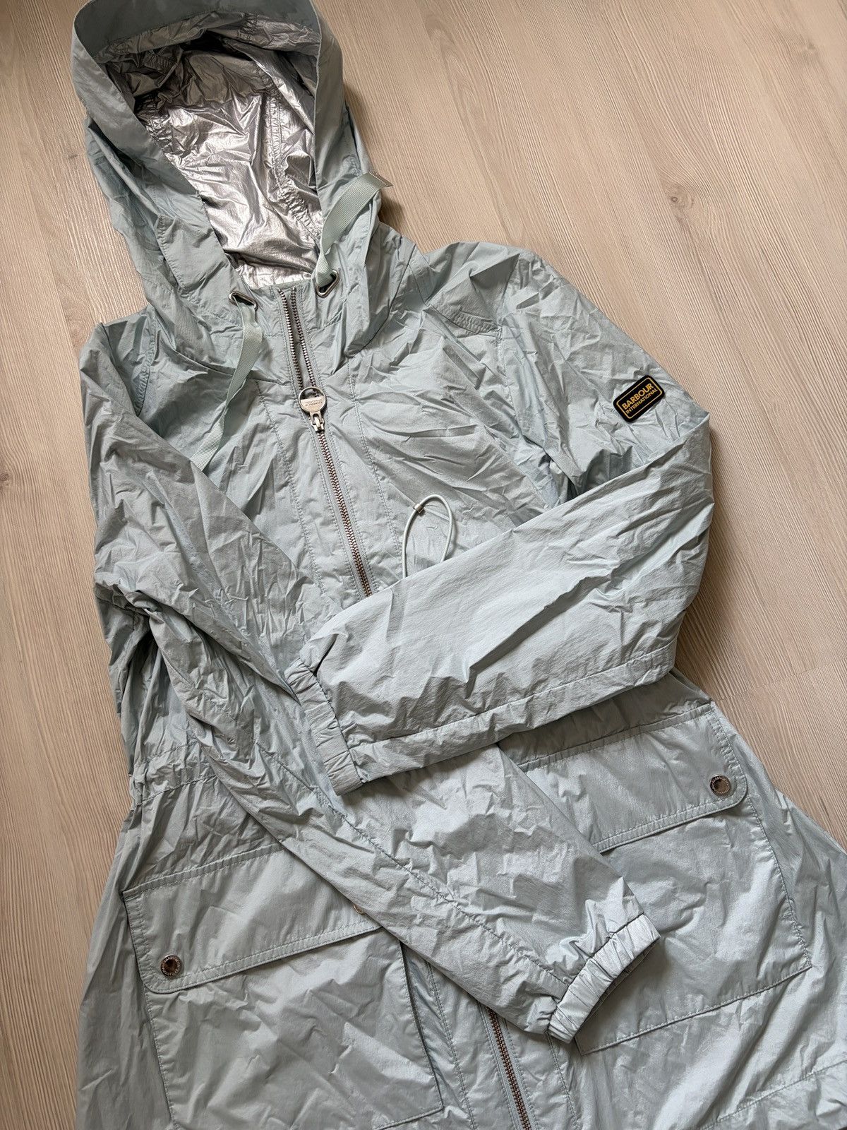 Barbour Barbour International Wheelhouse Rain Parka Jacket Size M / US 6-8 / IT 42-44 - 8 Thumbnail