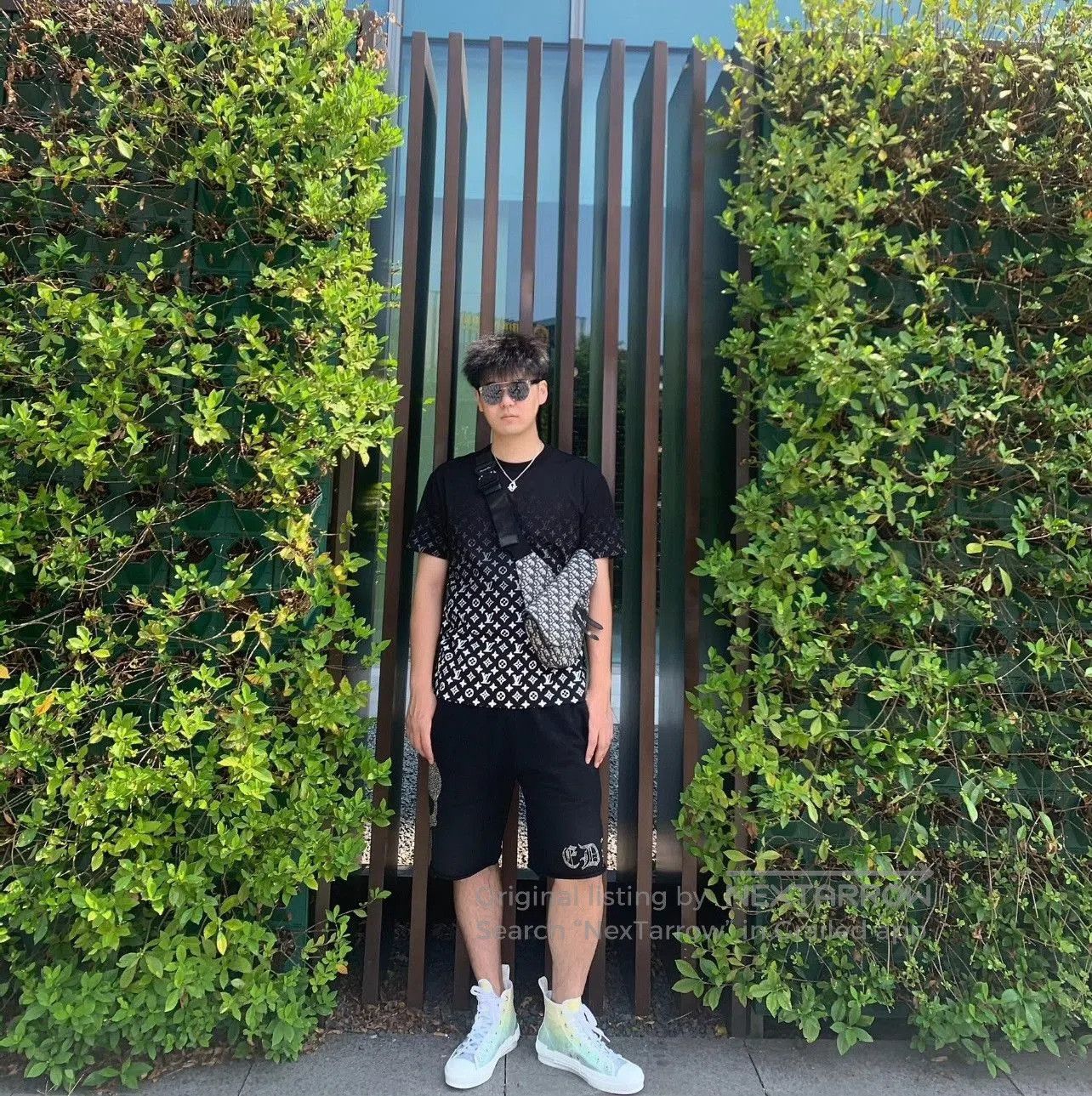 Louis Vuitton Louis Vuitton Monogram Gradient Crewneck T. Size US L / EU 52-54 / 3 - 6 Thumbnail