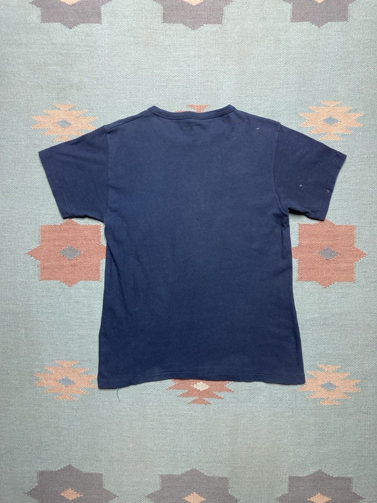 Vintage Vtg 70s t shirt shaarey zedek synagogue Judaism paint small Size US S / EU 44-46 / 1 - 7 Thumbnail