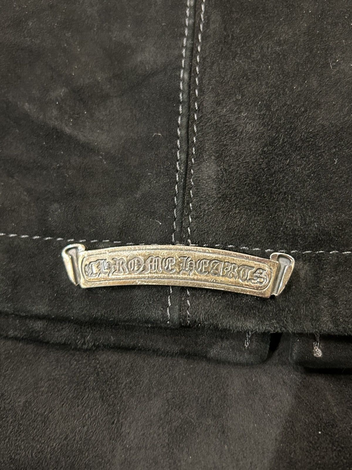 Chrome Hearts Chrome Hearts Western FleurKnee Suede Cowhide Overcoat Size US XXL / EU 58 / 5 - 10 Thumbnail