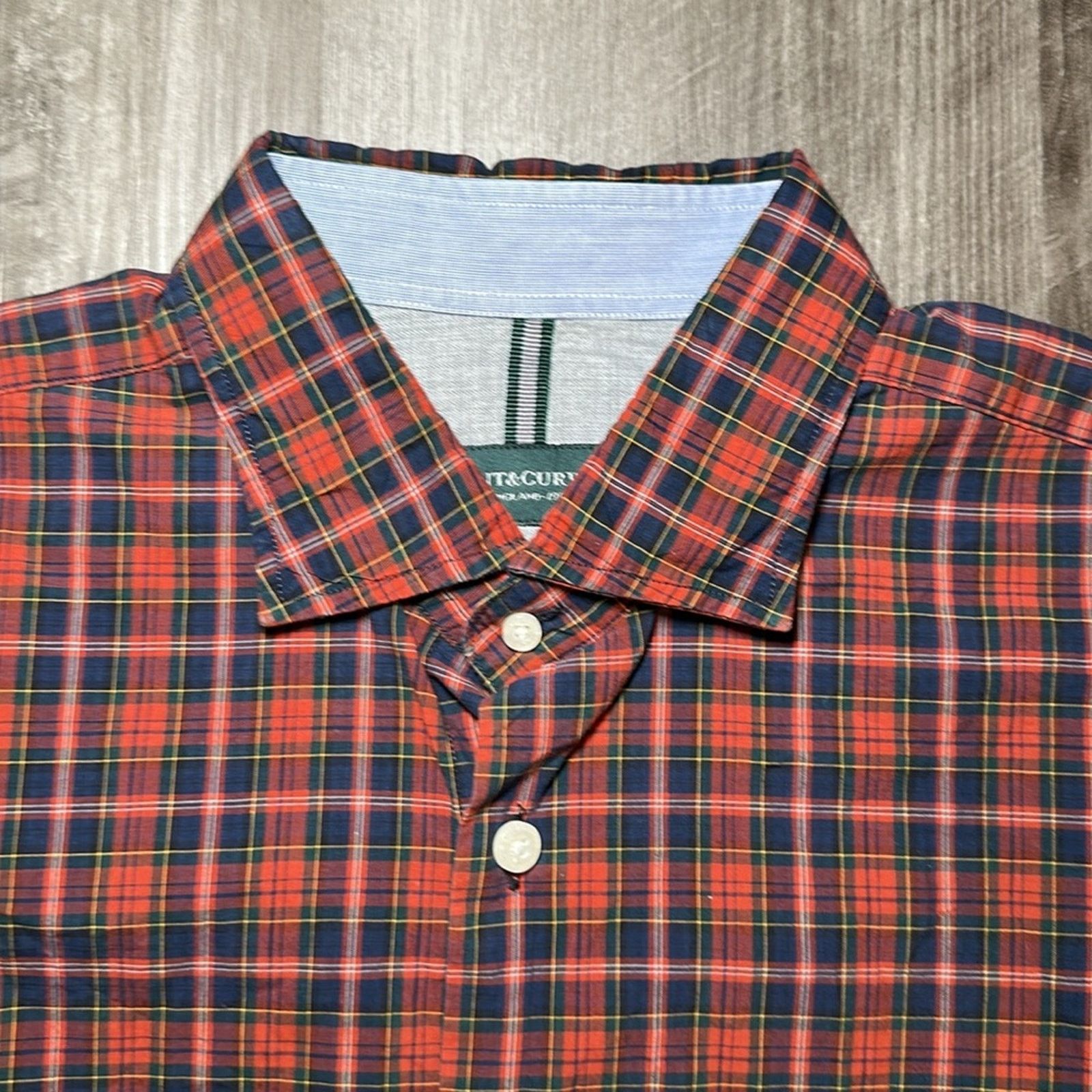 Kent & Curwen Kent & Curwen Tailored Fit Long Sleeve Button Down - Medium Size US M / EU 48-50 / 2 - 6 Thumbnail