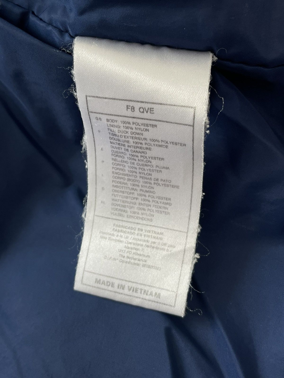 Nike Vintage Nike Big Swoosh Nylon Puffer Jacket Size US S / EU 44-46 / 1 - 9 Thumbnail