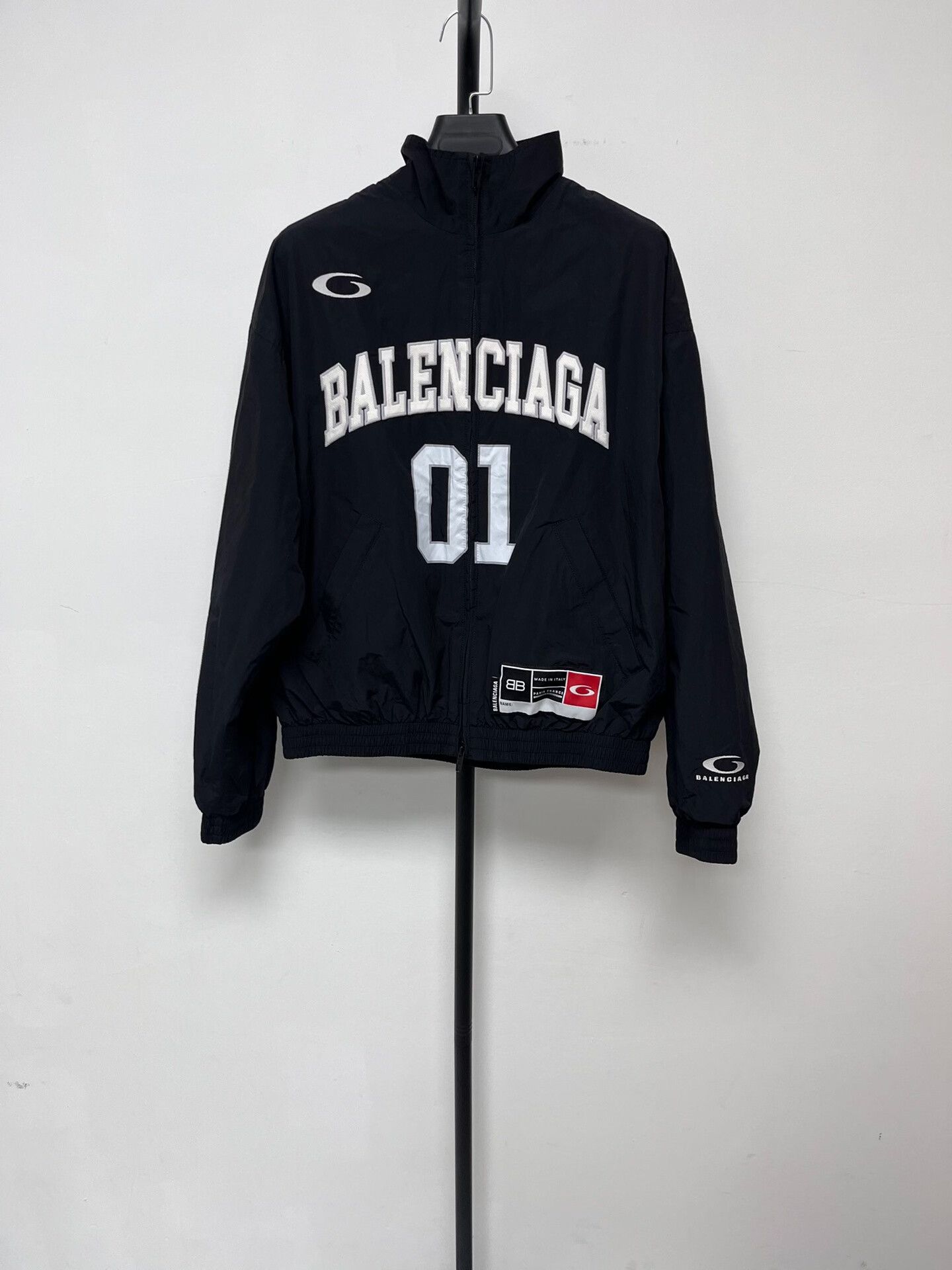 Balenciaga Balenciaga Basketball Letter Print Zip Jacket Size US XS / EU 42 / 0 - 1 Thumbnail