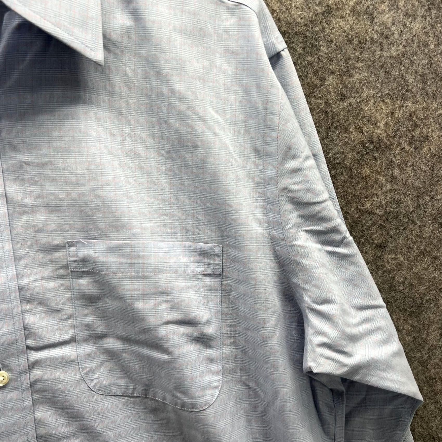 Brooks Brothers VINTAGE Brooks Brothers 346 Shirt Men 16 2/3 Blue Casual Button-Down Regular Preppy Size US L / EU 52-54 / 3 - 4 Thumbnail