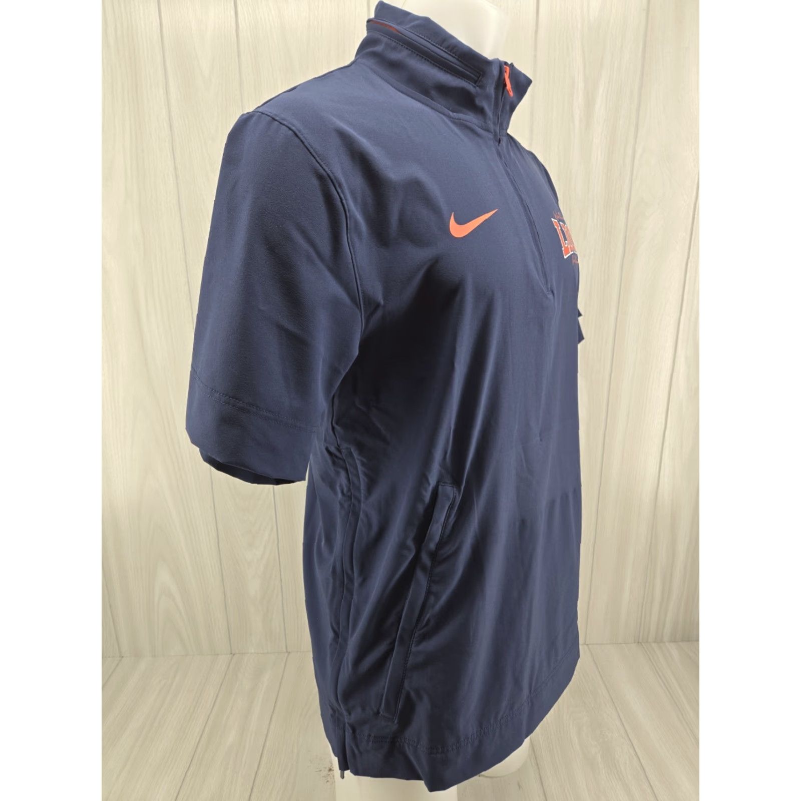 Nike Nike Wallace State Valleyball Windbreaker Jacket S Blue 1/4 Zip Men’s Small Size US S / EU 44-46 / 1 - 6 Thumbnail