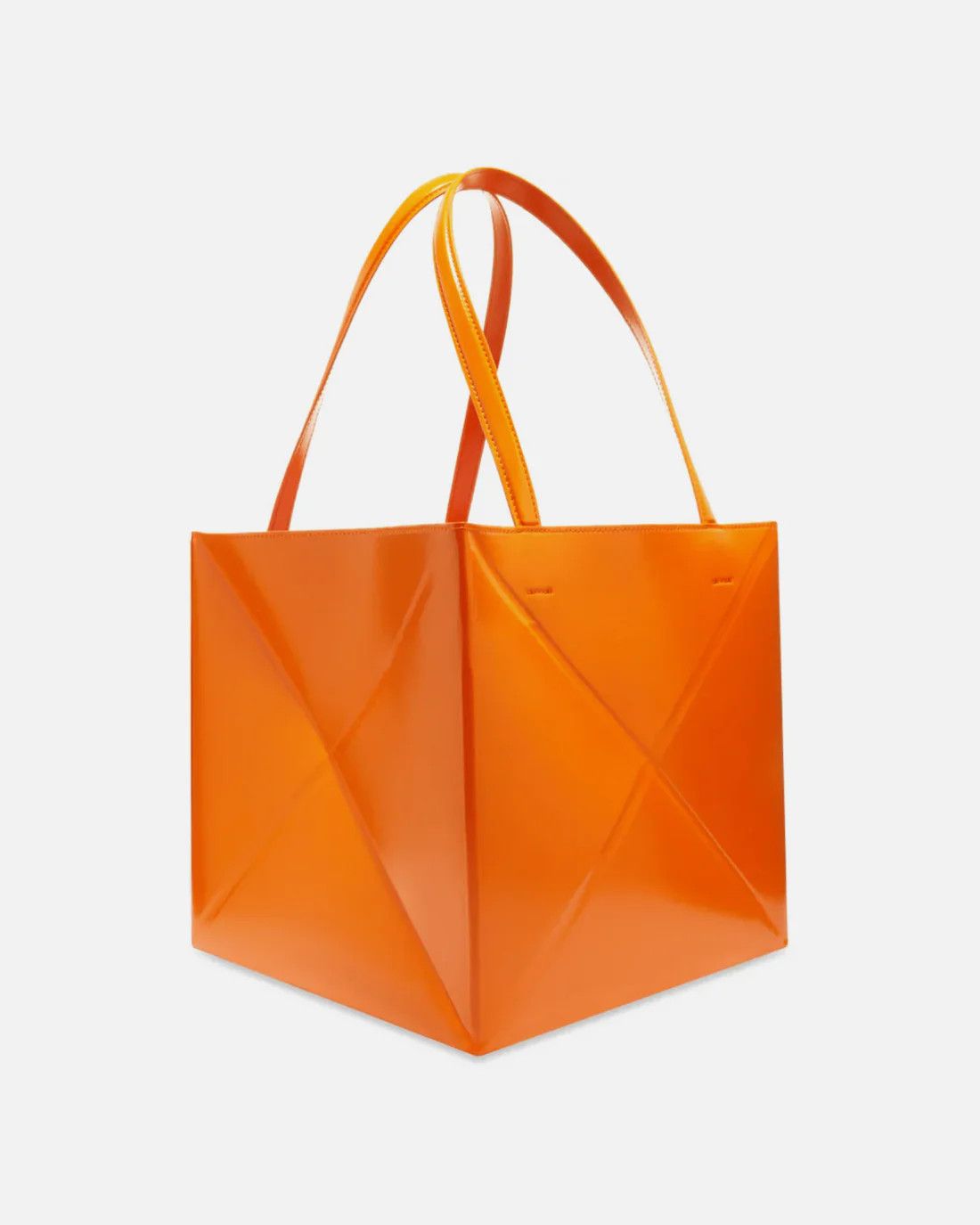 Nanushka o1mle0425 Size: OS / The Origami Tote Bag in Orange Size ONE SIZE - 2 Thumbnail