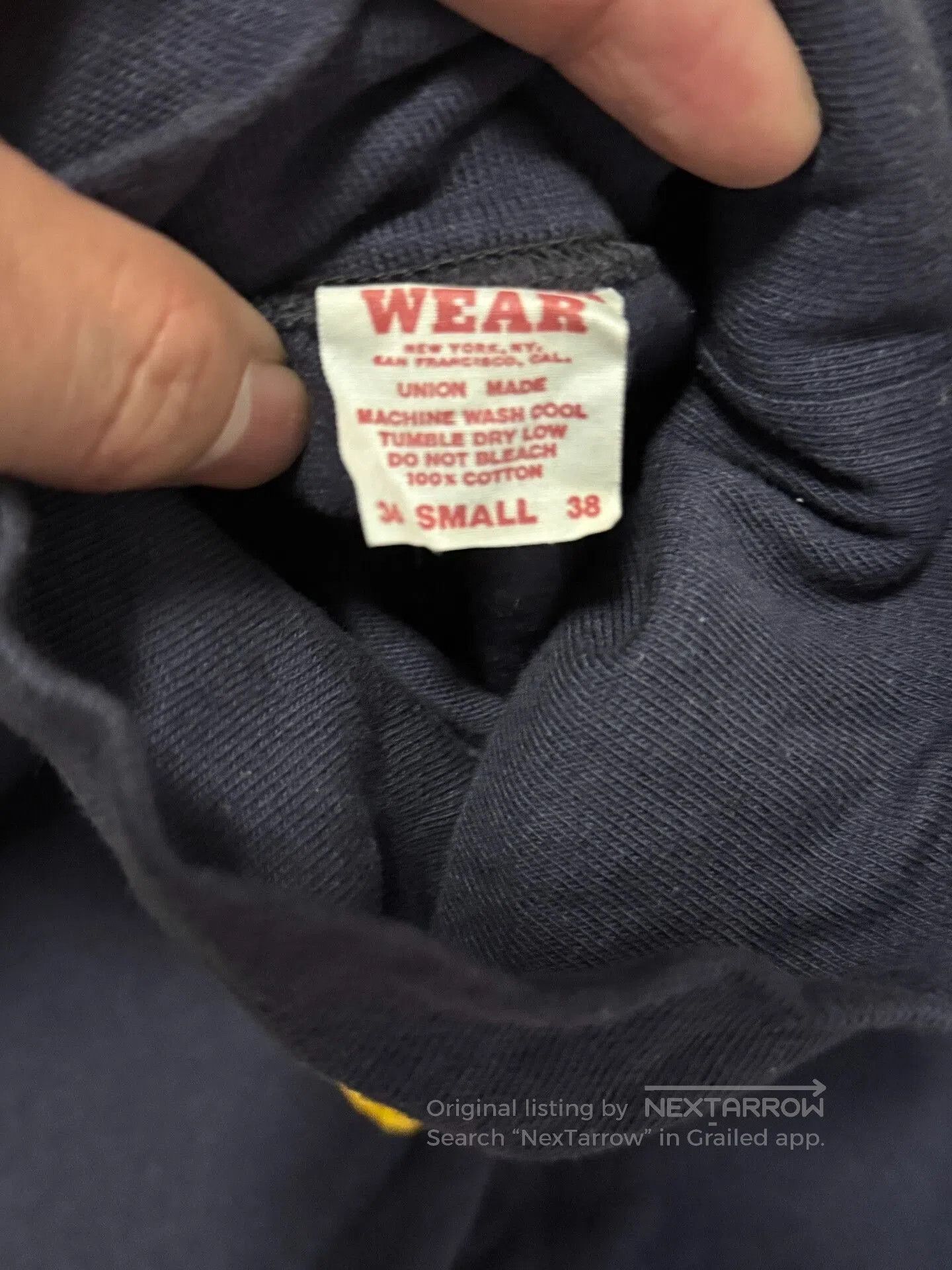 Freewheelers Vintage Navy Blue Long Sleeve T. Size US M / EU 48-50 / 2 - 6 Thumbnail