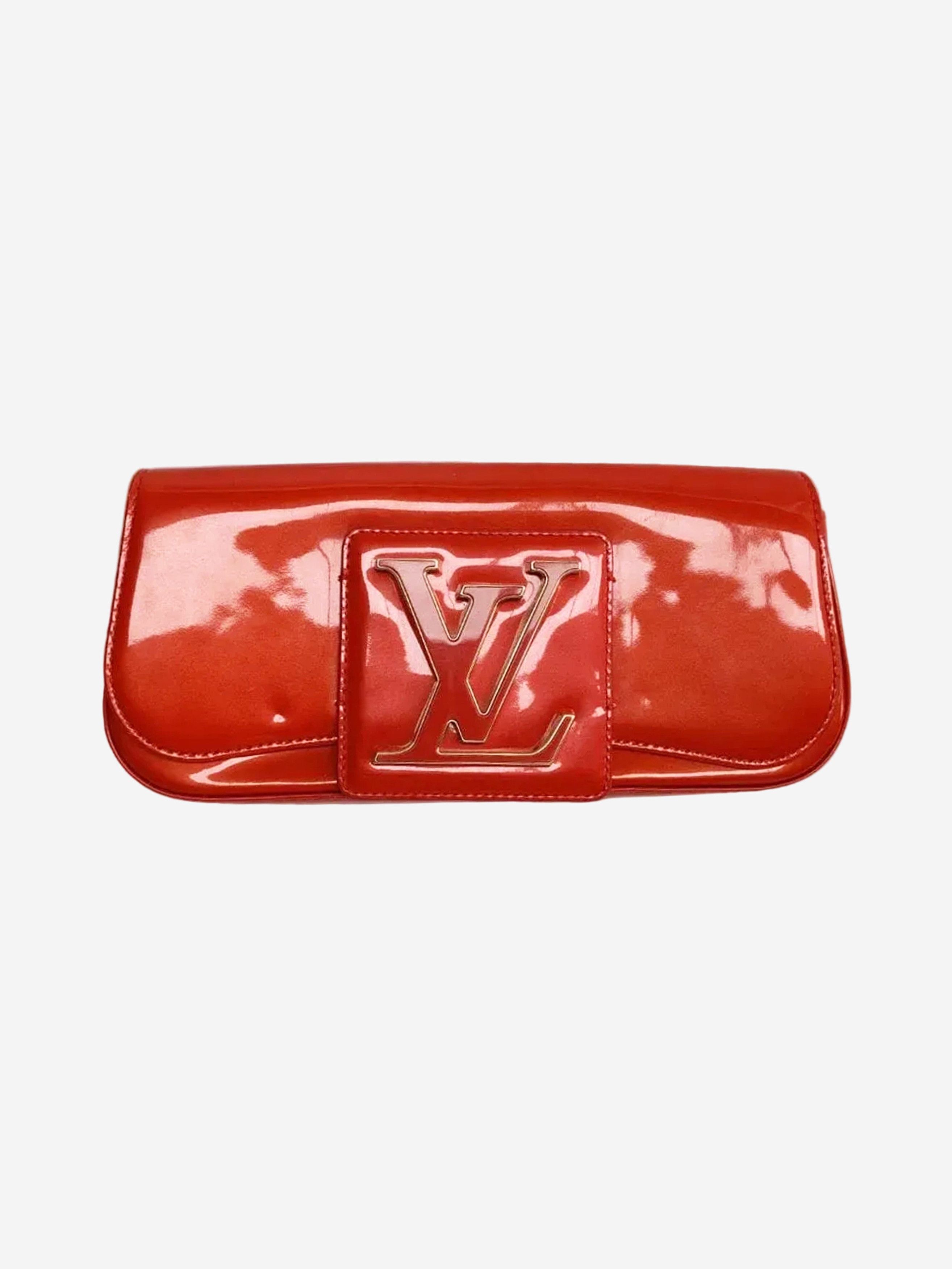 Louis Vuitton Red Sobe patent clutch Size ONE SIZE - 1 Thumbnail