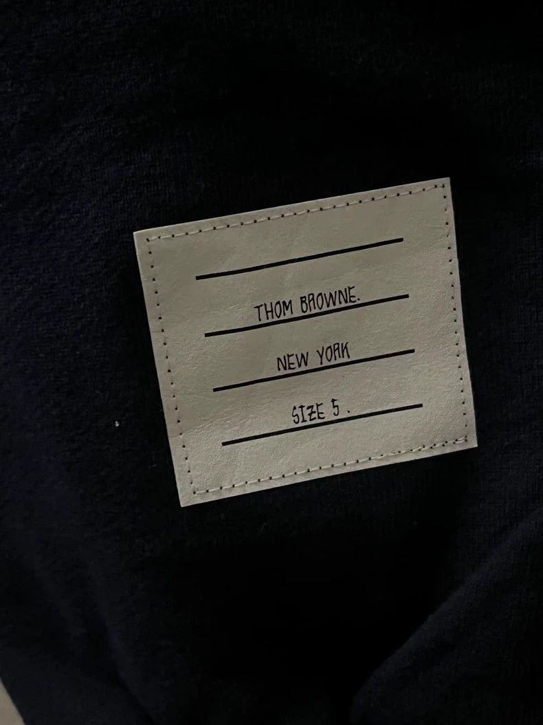 Thom Browne Thom browne Size 5 Classic old money style four-striped le Size US 36 / EU 52 - 5 Thumbnail