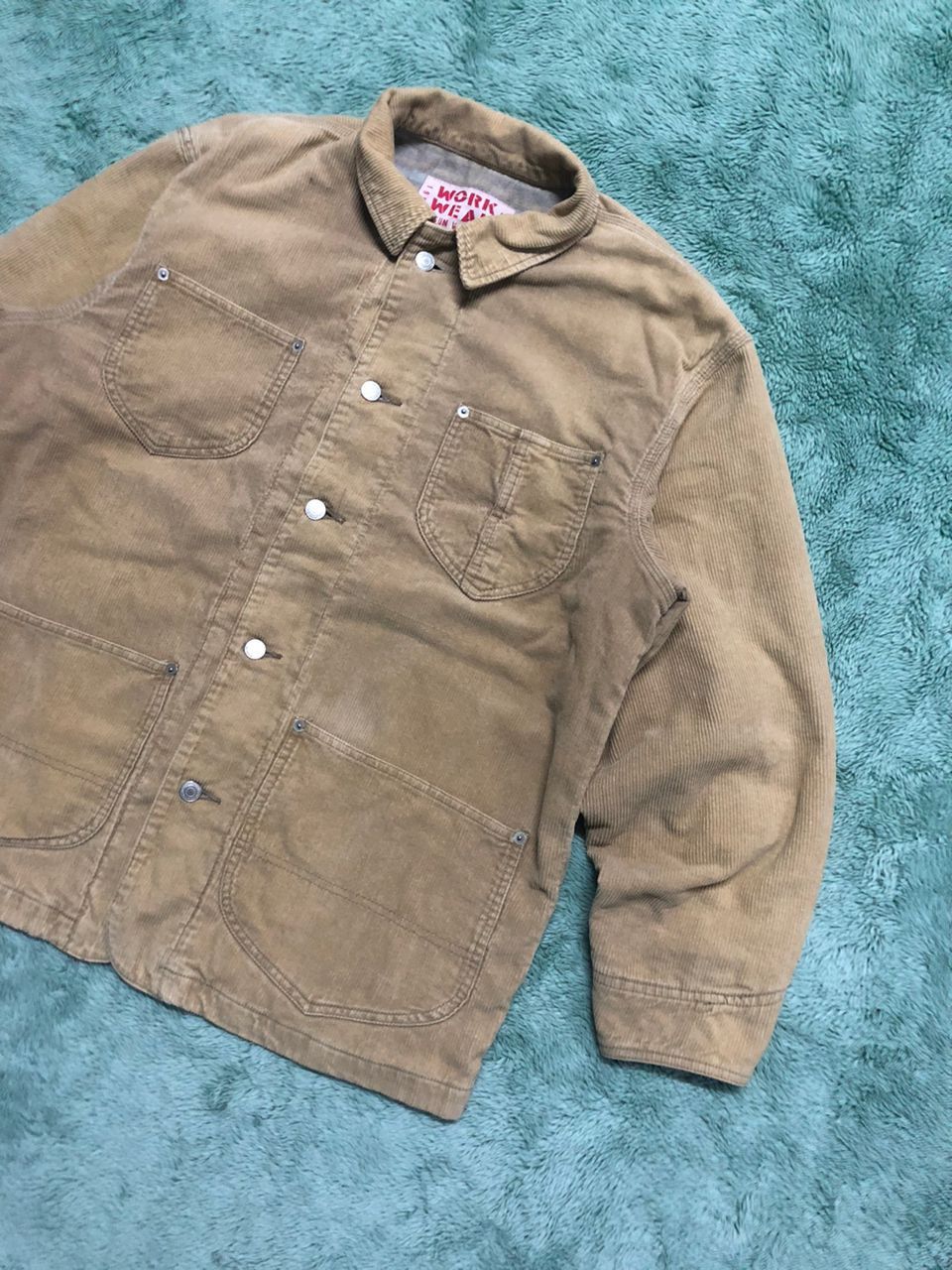 Japanese Brand JAPANESE BRAND SUN VALLEY WORK WEAR CORDUROY JACKET Size US M / EU 48-50 / 2 - 4 Thumbnail