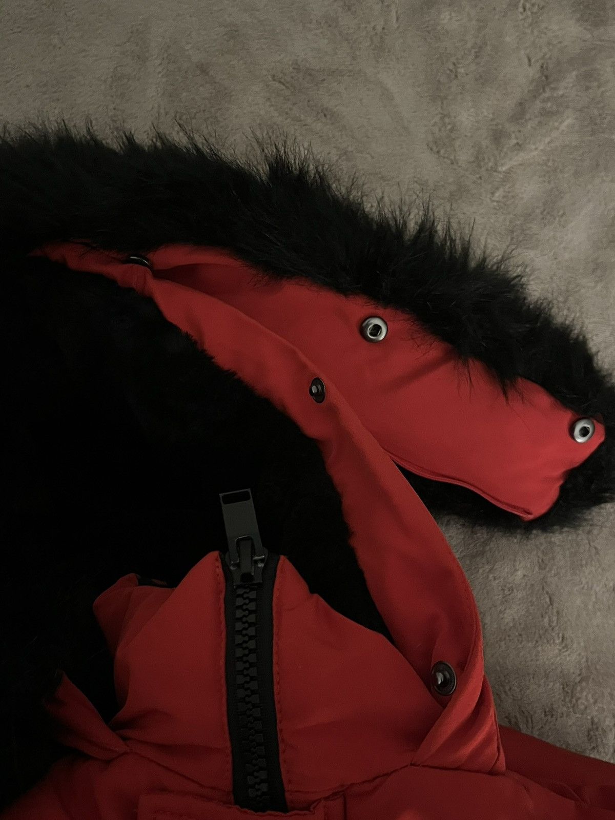Sixth June Paris Red Faux Fur Lining Down Jacket Size US M / EU 48-50 / 2 - 6 Thumbnail