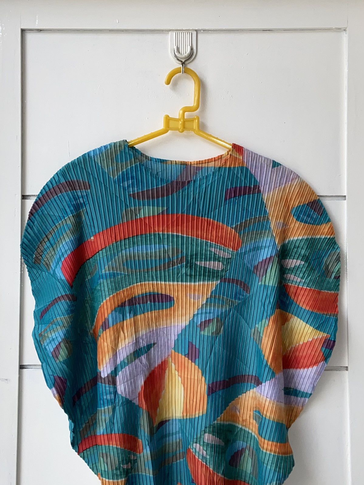 Designer × Issey Miyake × Japanese Brand Japanese Brand Pleats Top Size L / US 10 / IT 46 - 2 Thumbnail