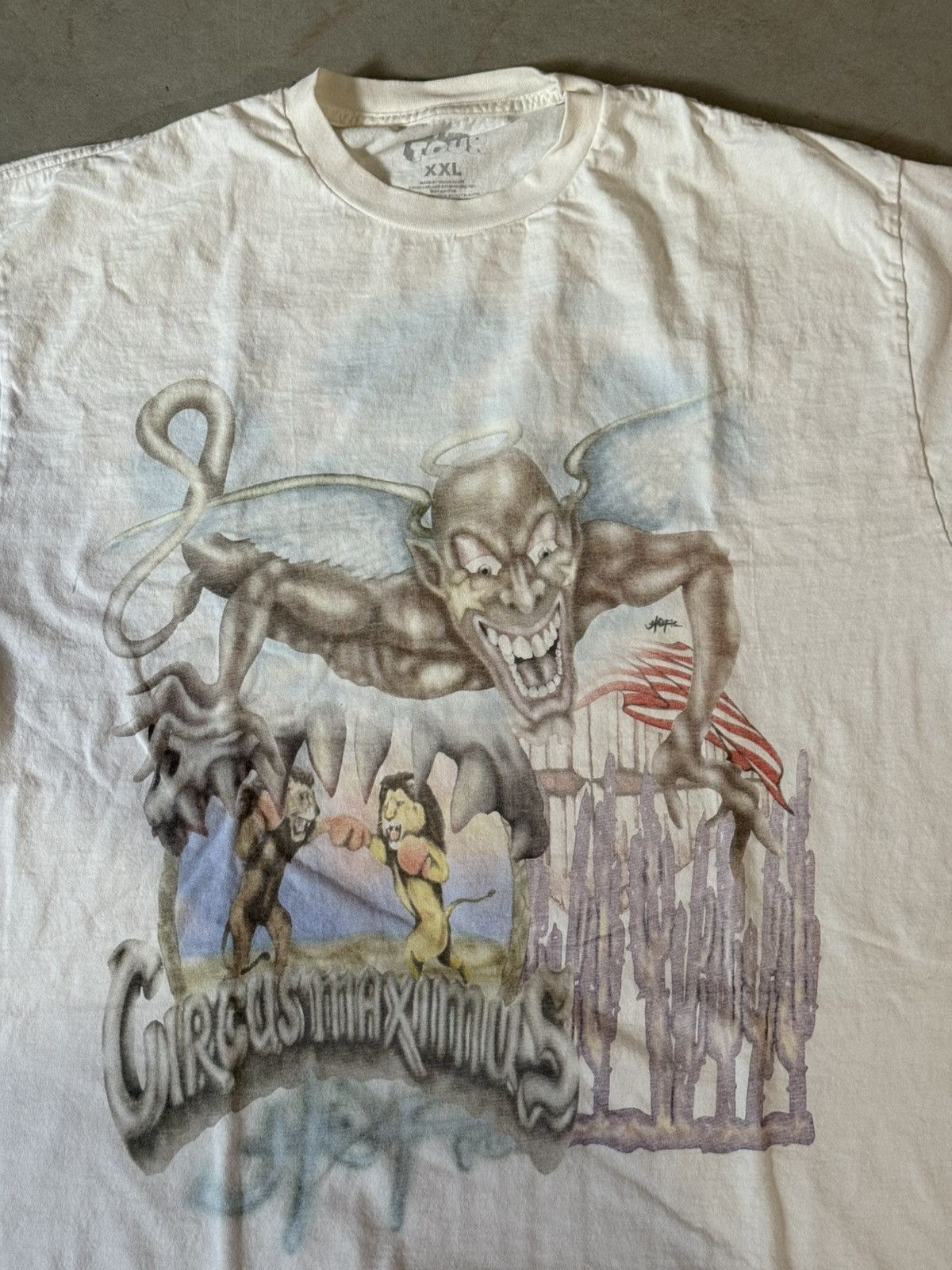 Travis Scott Travis Scott Tour Tee Size US XXL / EU 58 / 5 - 2 Thumbnail