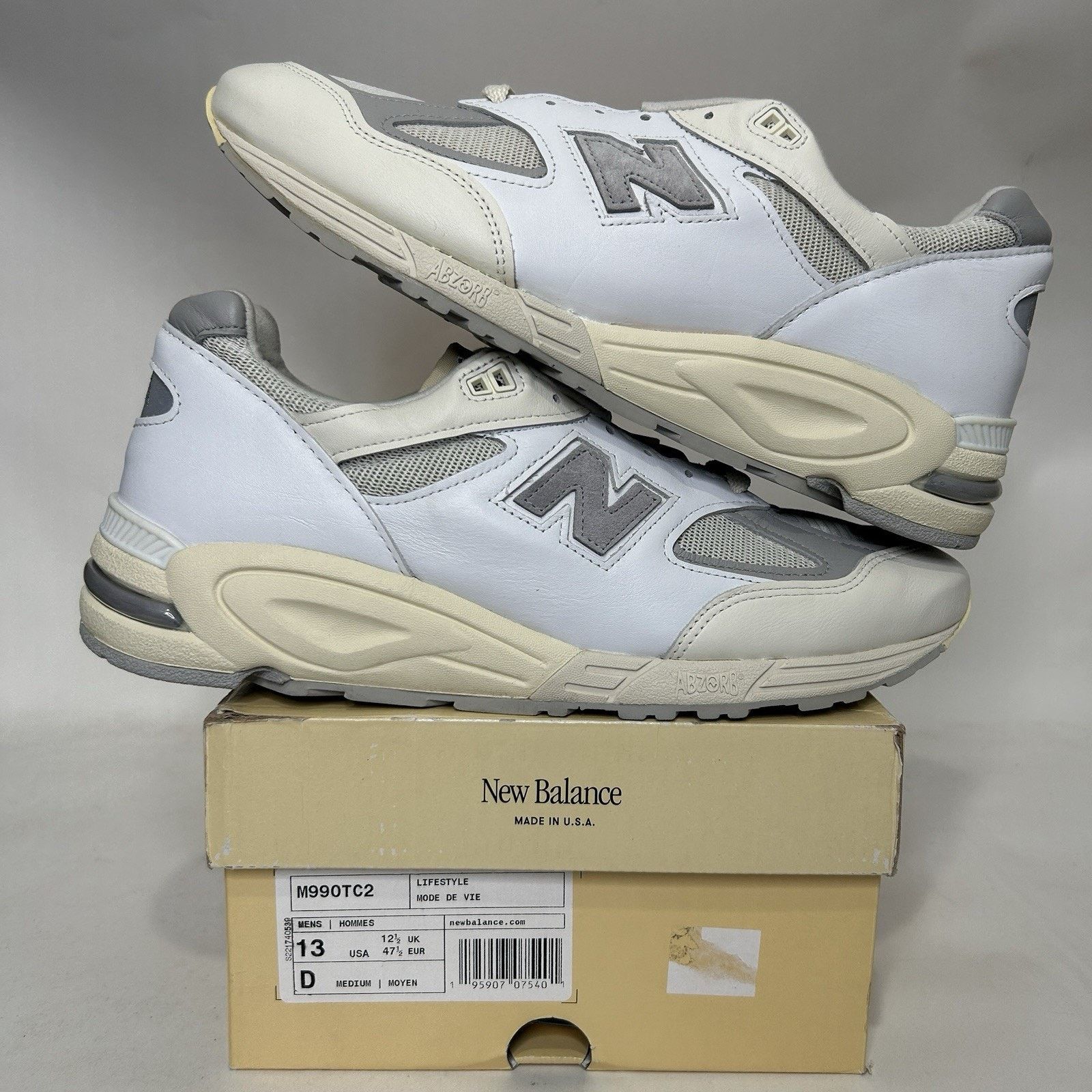 New Balance Teddy Santis x New Balance 990v2 Made in USA “Sea Salt" Size US 13 / EU 46 - 1 Thumbnail
