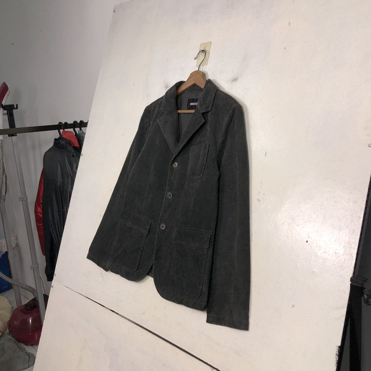 Issey Miyake 💥Vintage Chore Jacket Zucca Corduroy Blazer Size L / US 10 / IT 46 - 4 Thumbnail