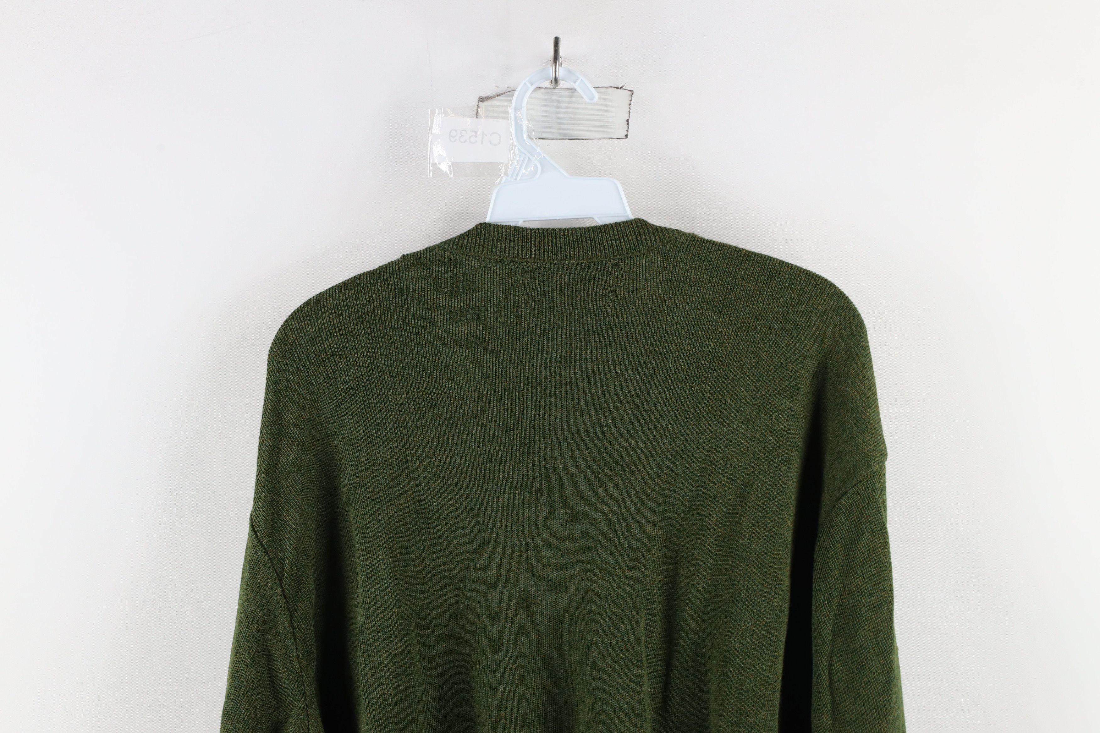 Vintage Deadstock Vintage 90s Streetwear Sweater Loden Green USA Size US XL / EU 56 / 4 - 10 Thumbnail