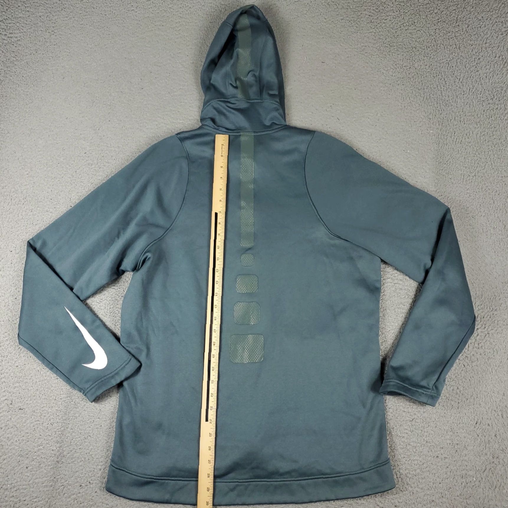 Nike Nike Hoodie Mens Large Blue Full Zip Sweatshirt Jacket Elite Swoosh Logo Size US L / EU 52-54 / 3 - 6 Thumbnail