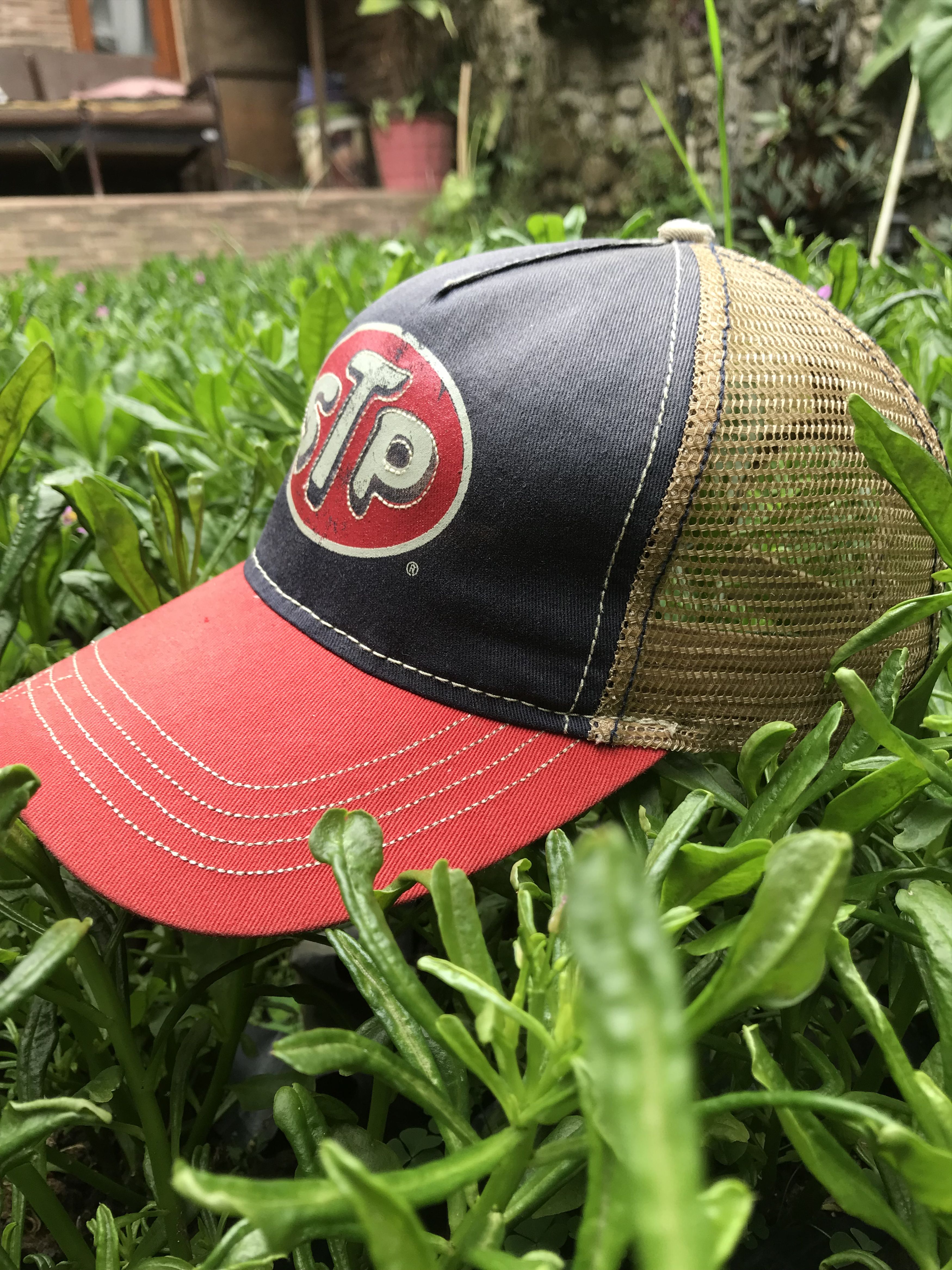 Vintage STP Logo Hat Trucker H3 Sportgear Size ONE SIZE - 3 Thumbnail