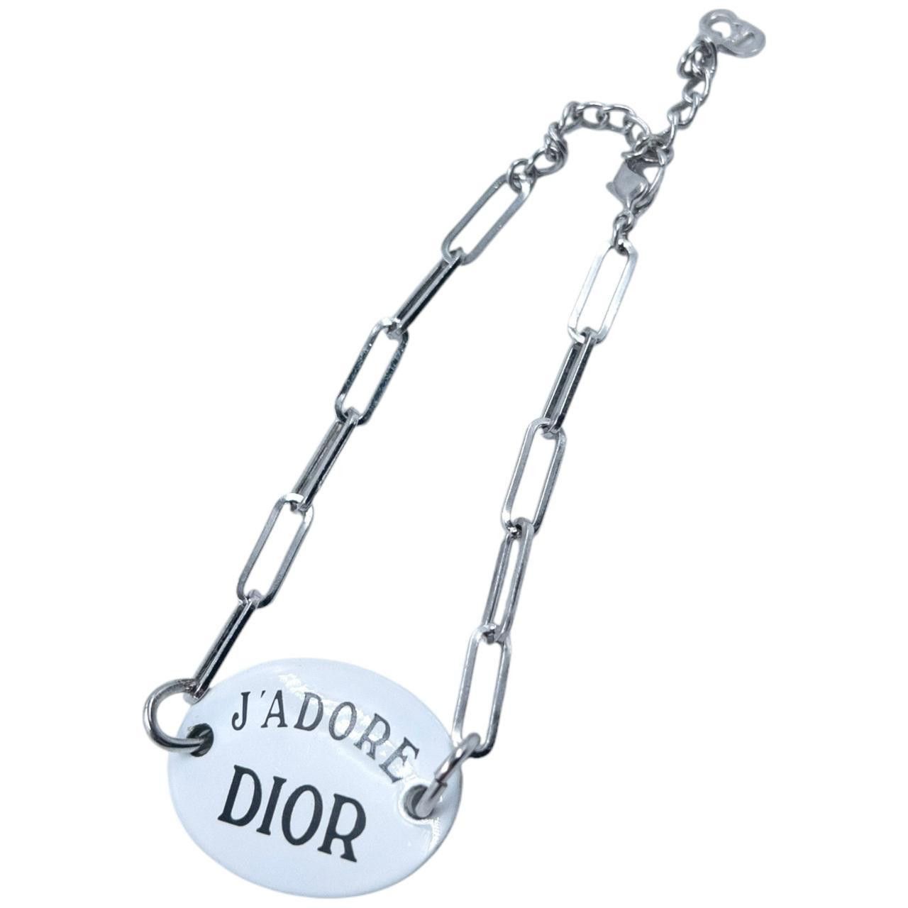 Dior Vintage Dior J'adore Email Me Tag Bracelet Size ONE SIZE - 6 Thumbnail