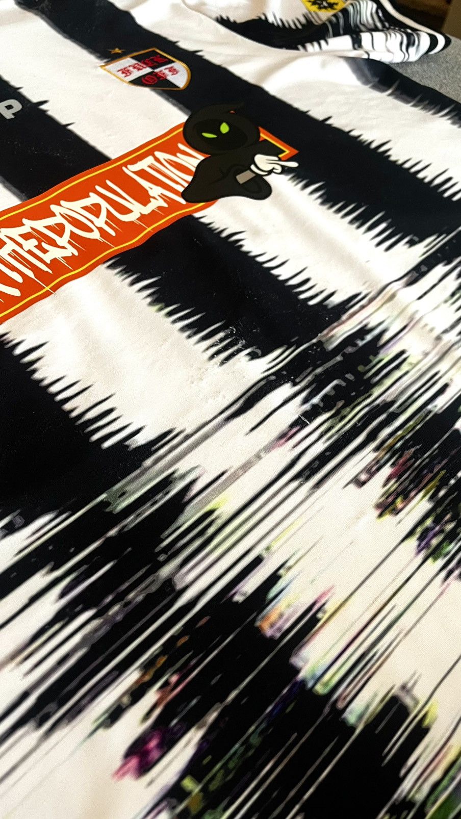 Fuck The Population Fuck the population soccer jersey Size US L / EU 52-54 / 3 - 4 Thumbnail