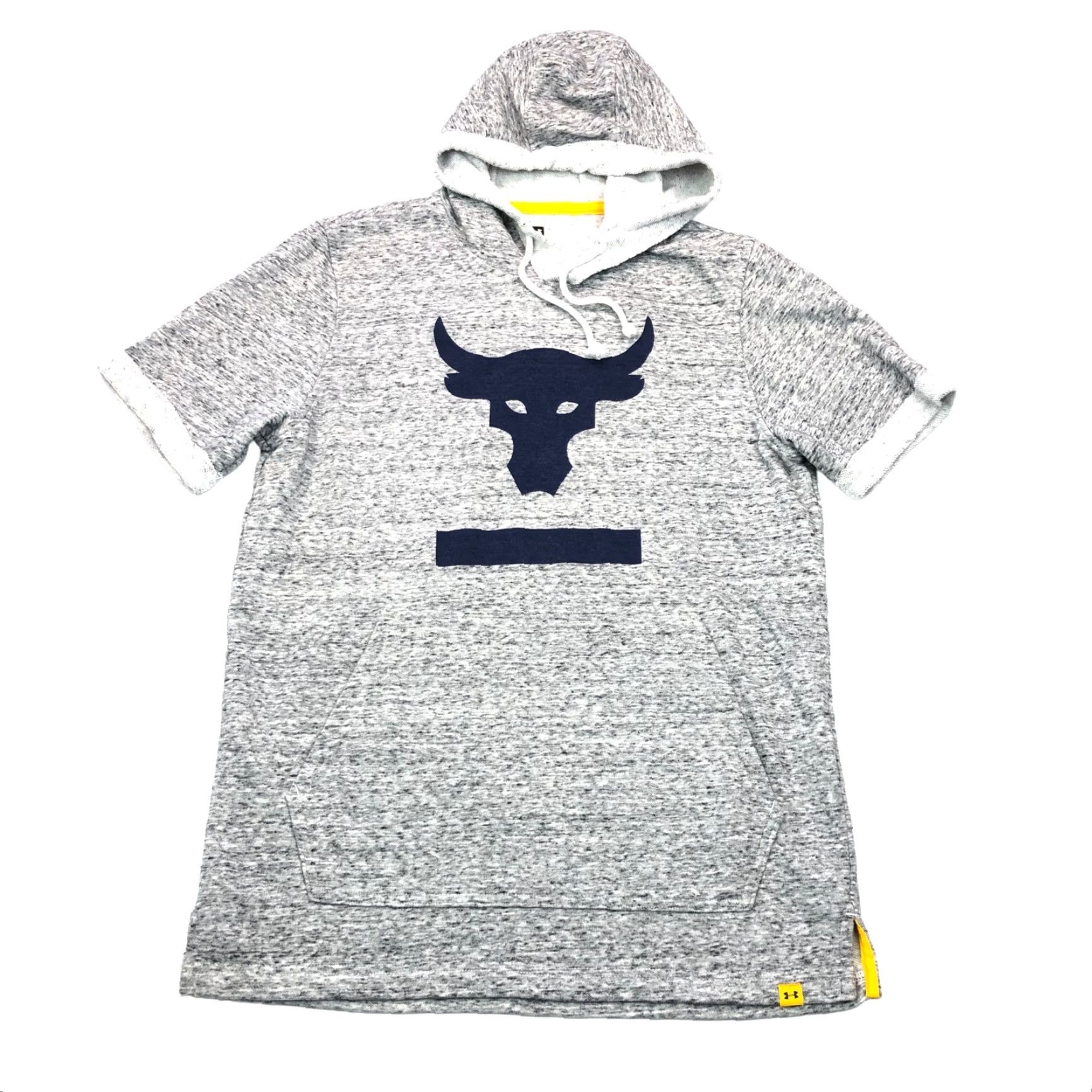 Under Armour Under Armour Rock Project Hooded S/S Sweatshirt Men Small Gray Cotton/Polyester Pullover Logo Size US S / EU 44-46 / 1 - 2 Thumbnail