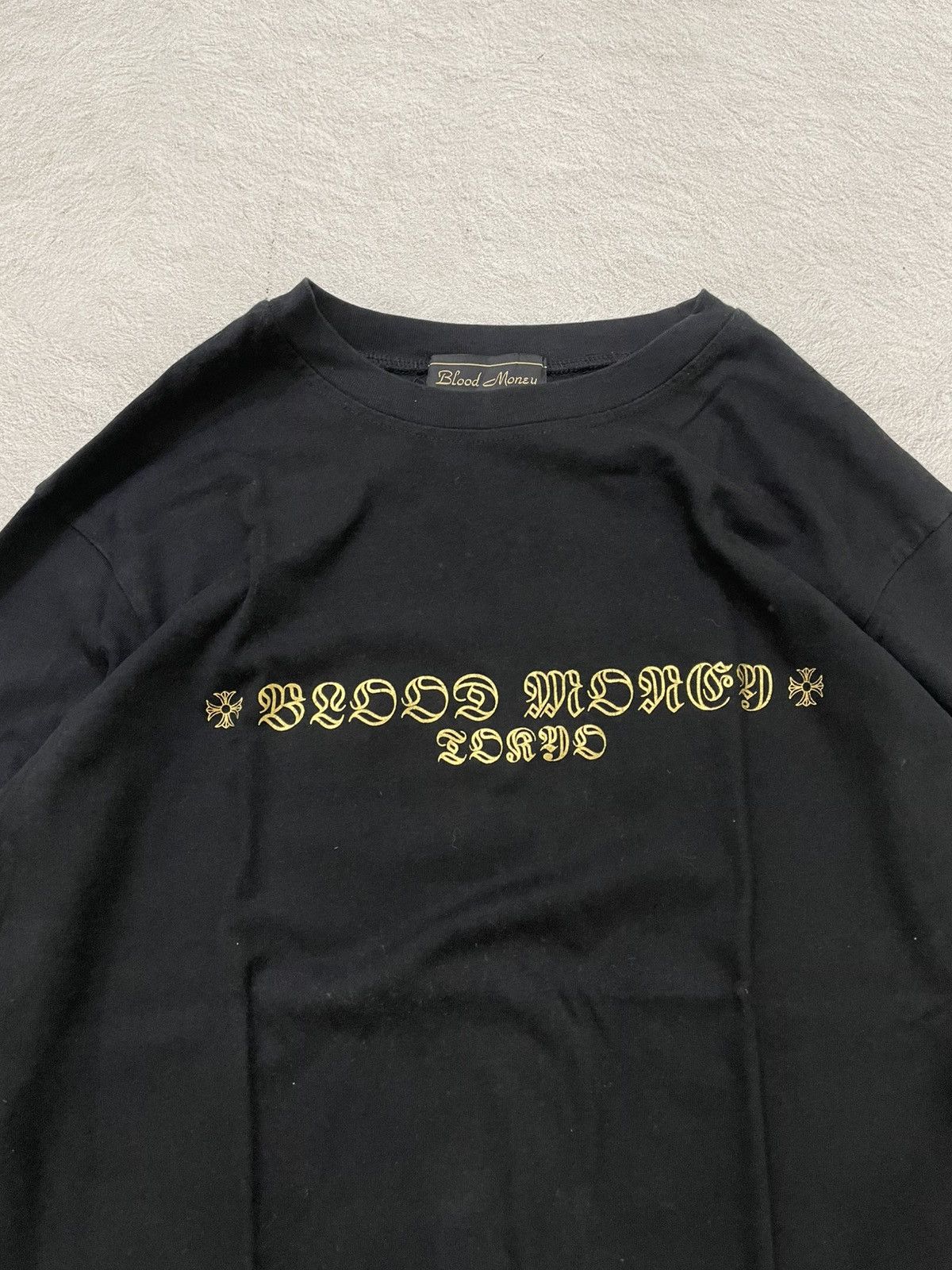 If Six Was Nine 00s Chrome Hearts Style Cross Gothic Script Long Sleeve Y2K Size US M / EU 48-50 / 2 - 3 Thumbnail