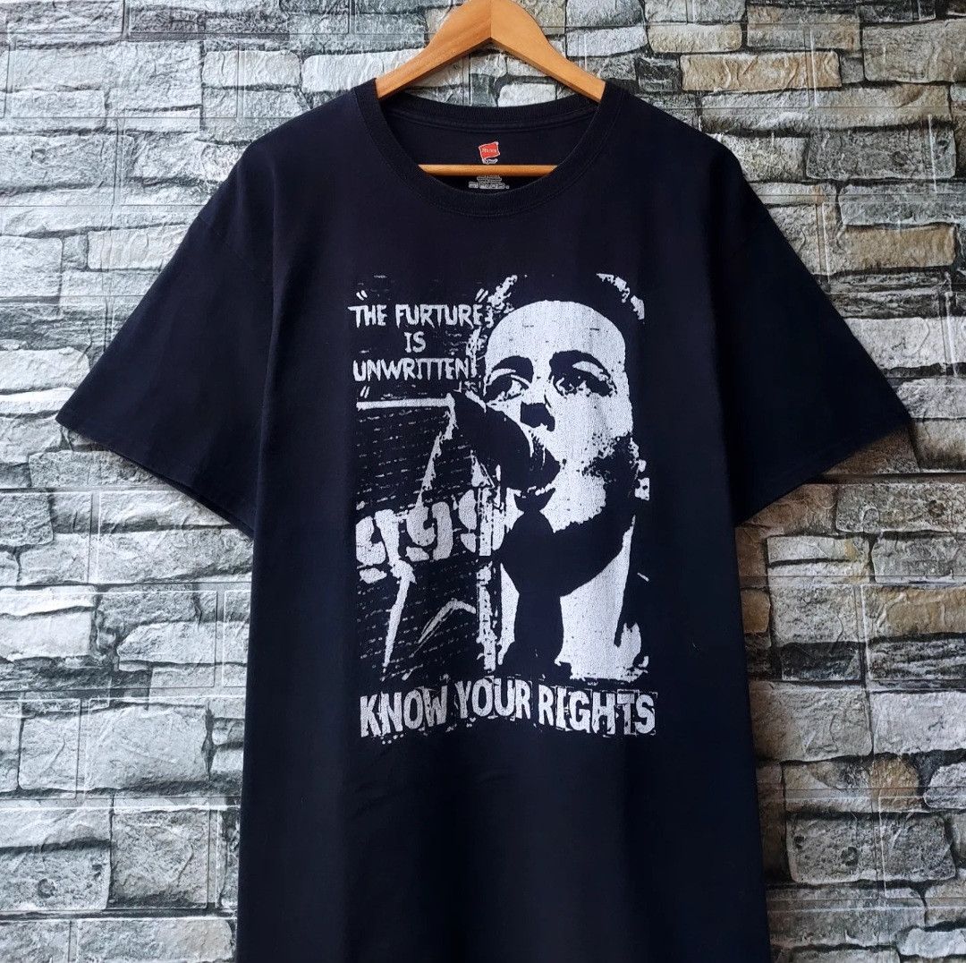 Band Tees Joe Strummer 'The Clash' Know Your Rights Tshirt Size US L / EU 52-54 / 3 - 2 Thumbnail