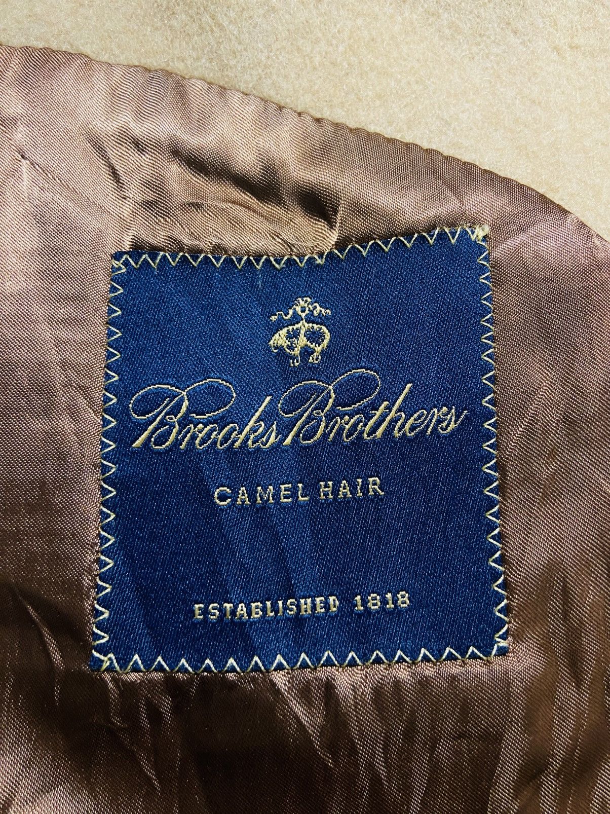 Brooks Brothers Brooks Brothers X Loro Piana Camel Hair Jacket Size US L / EU 52-54 / 3 - 14 Thumbnail