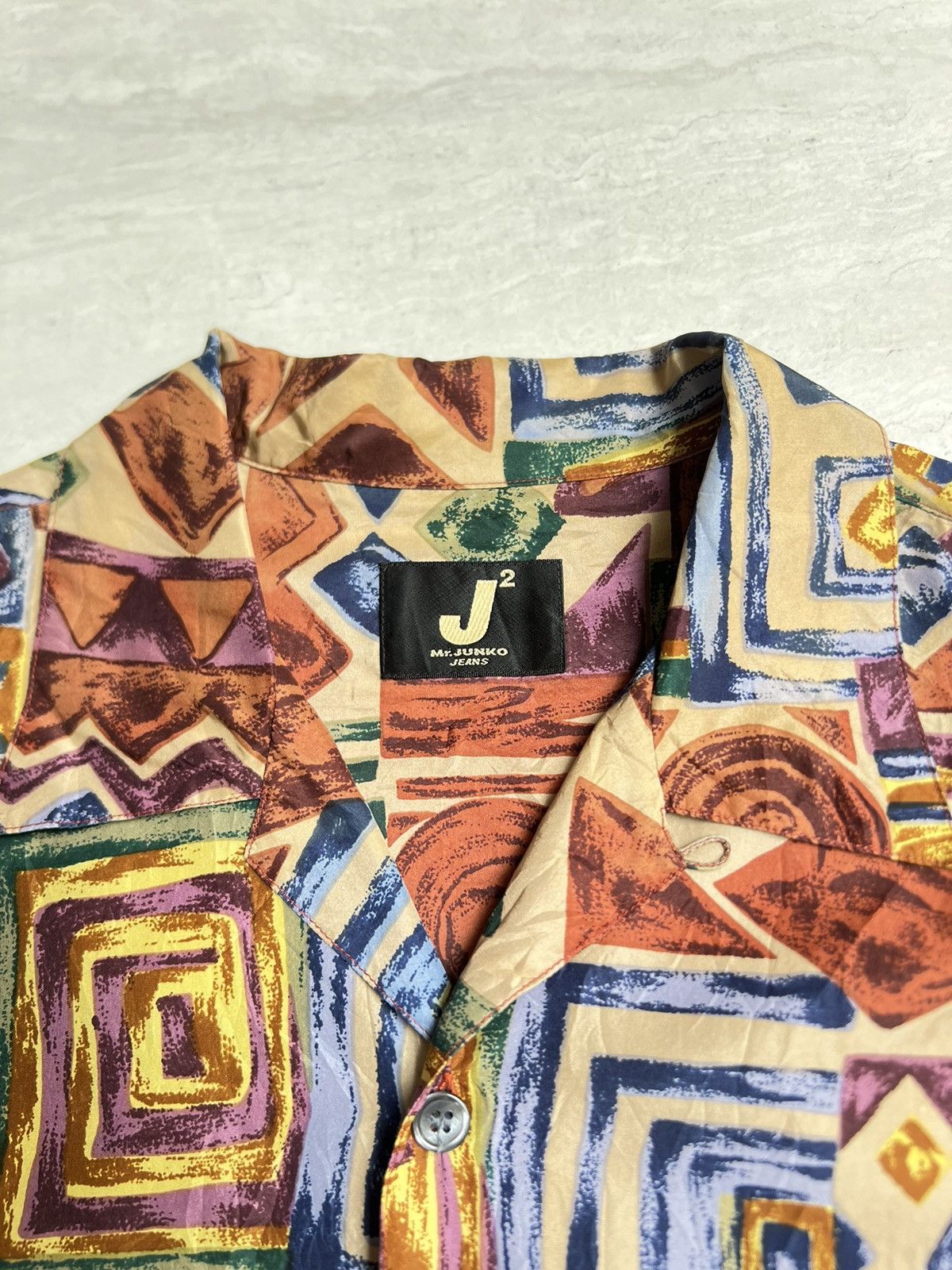 Mr. Junko J2 Mr.JUNKO Jeans Motive Shirt Size US XL / EU 56 / 4 - 5 Thumbnail