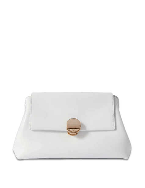 Chloe o1loc1c1024 Size: OS / Penelope Clutch in White Size ONE SIZE - 1 Thumbnail