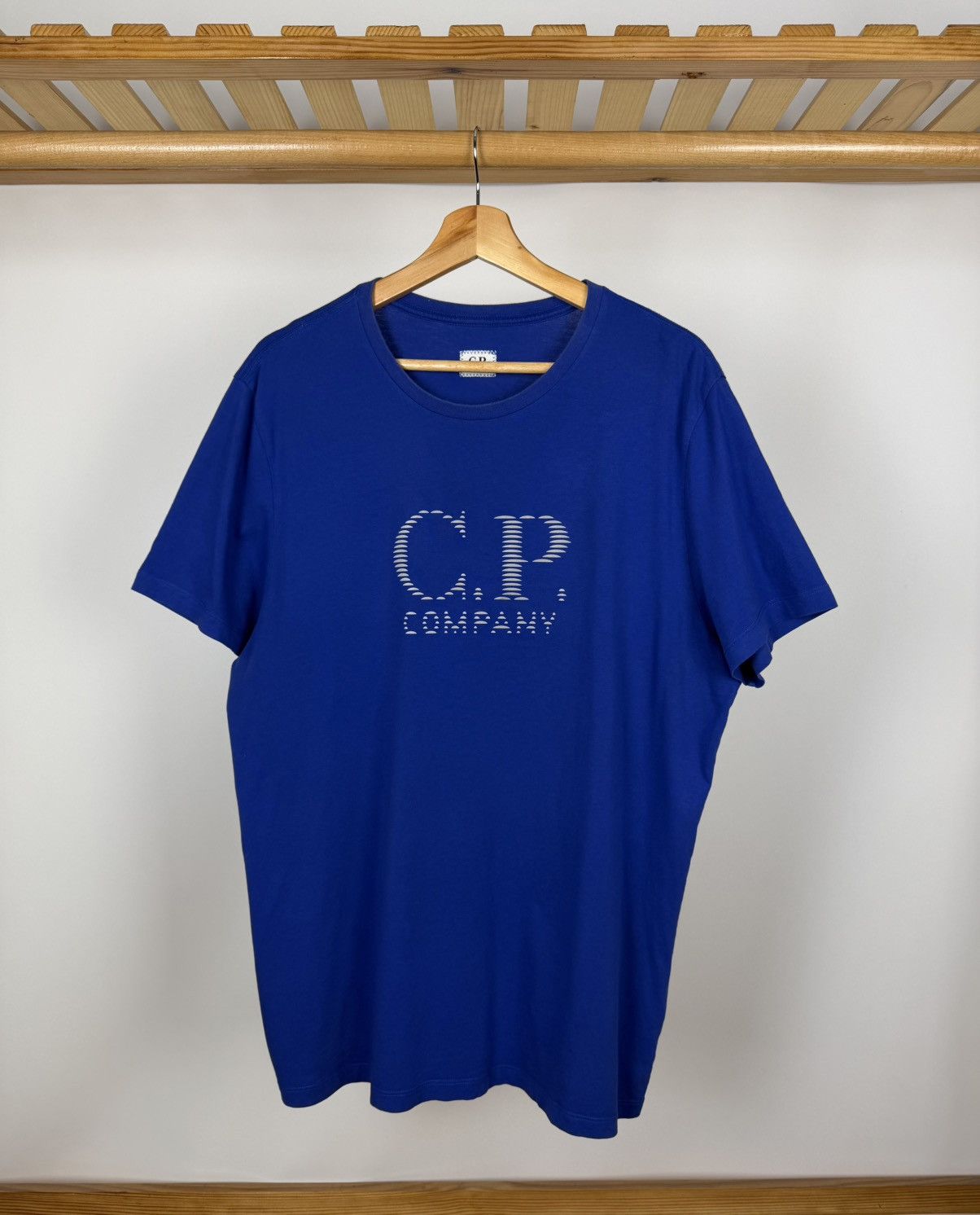 C.P. Company C.P Company Reflective Big Logo Blue T-Shirt Men's Size XXL Size US XXL / EU 58 / 5 - 1 Thumbnail
