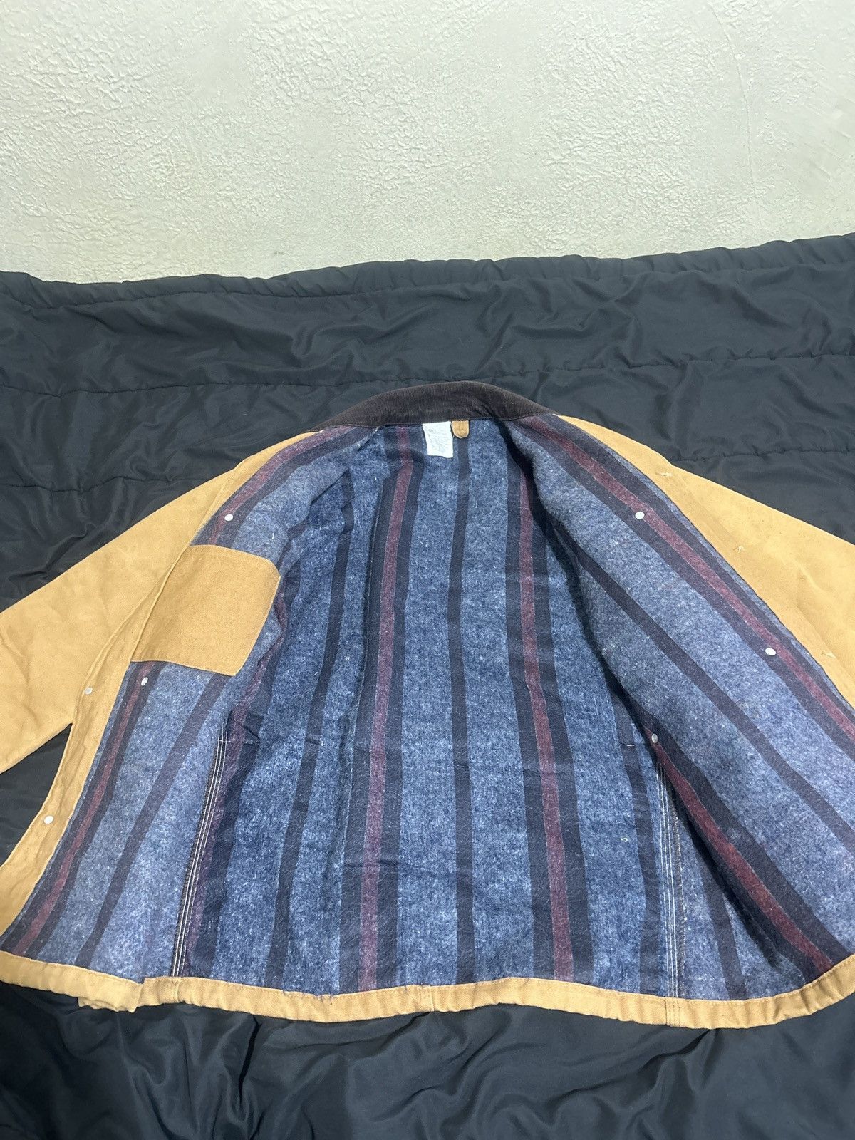 Carhartt Vintage Carhartt Brown Duck Blanket Lined Coat Chore Jacket Size US S / EU 44-46 / 1 - 3 Thumbnail