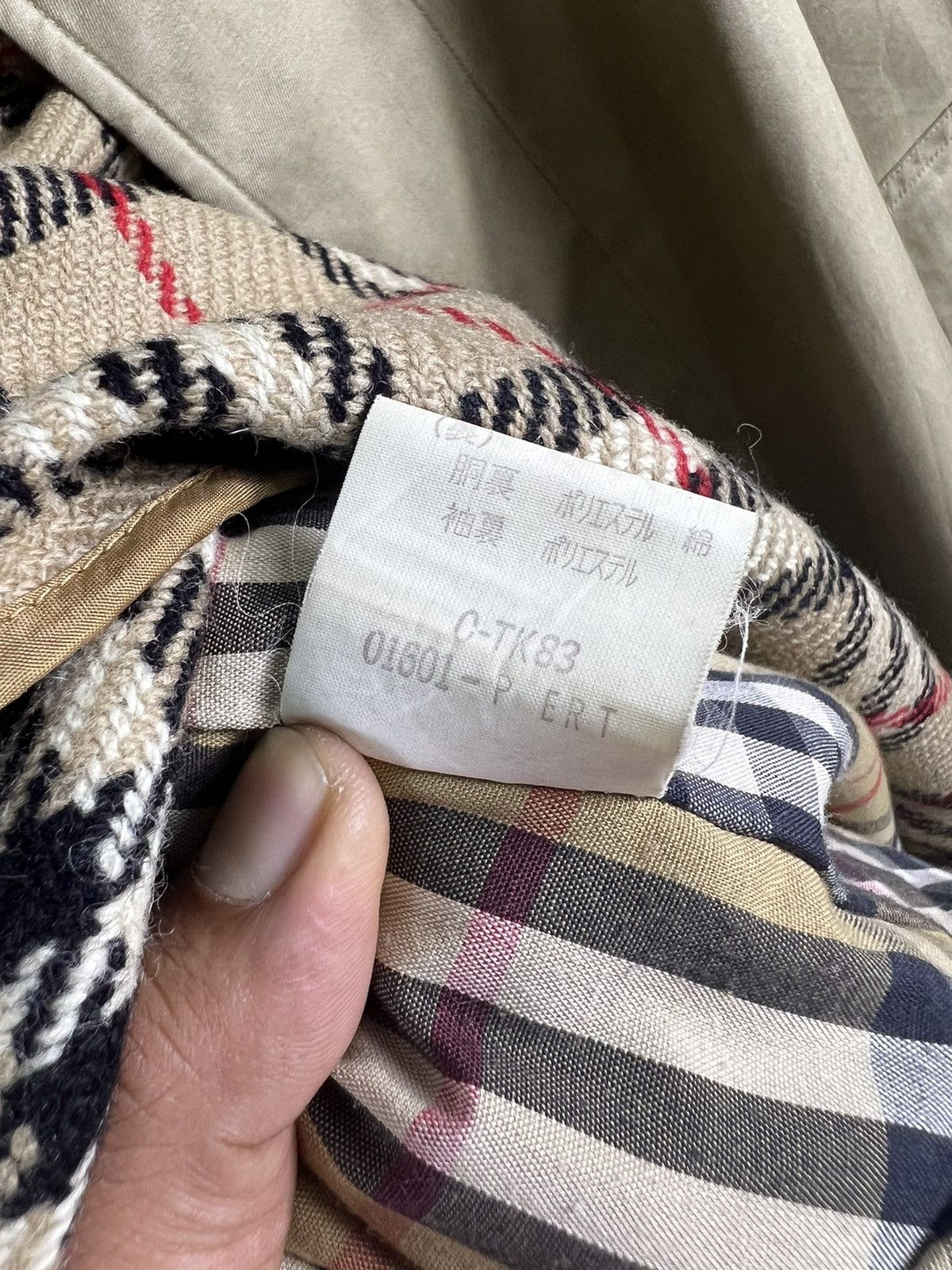 Burberry Prorsum 🔥 VTG DISTRESSED LONGCOAT NOVA CHECK REMOVABLE LINED Size US M / EU 48-50 / 2 - 10 Thumbnail