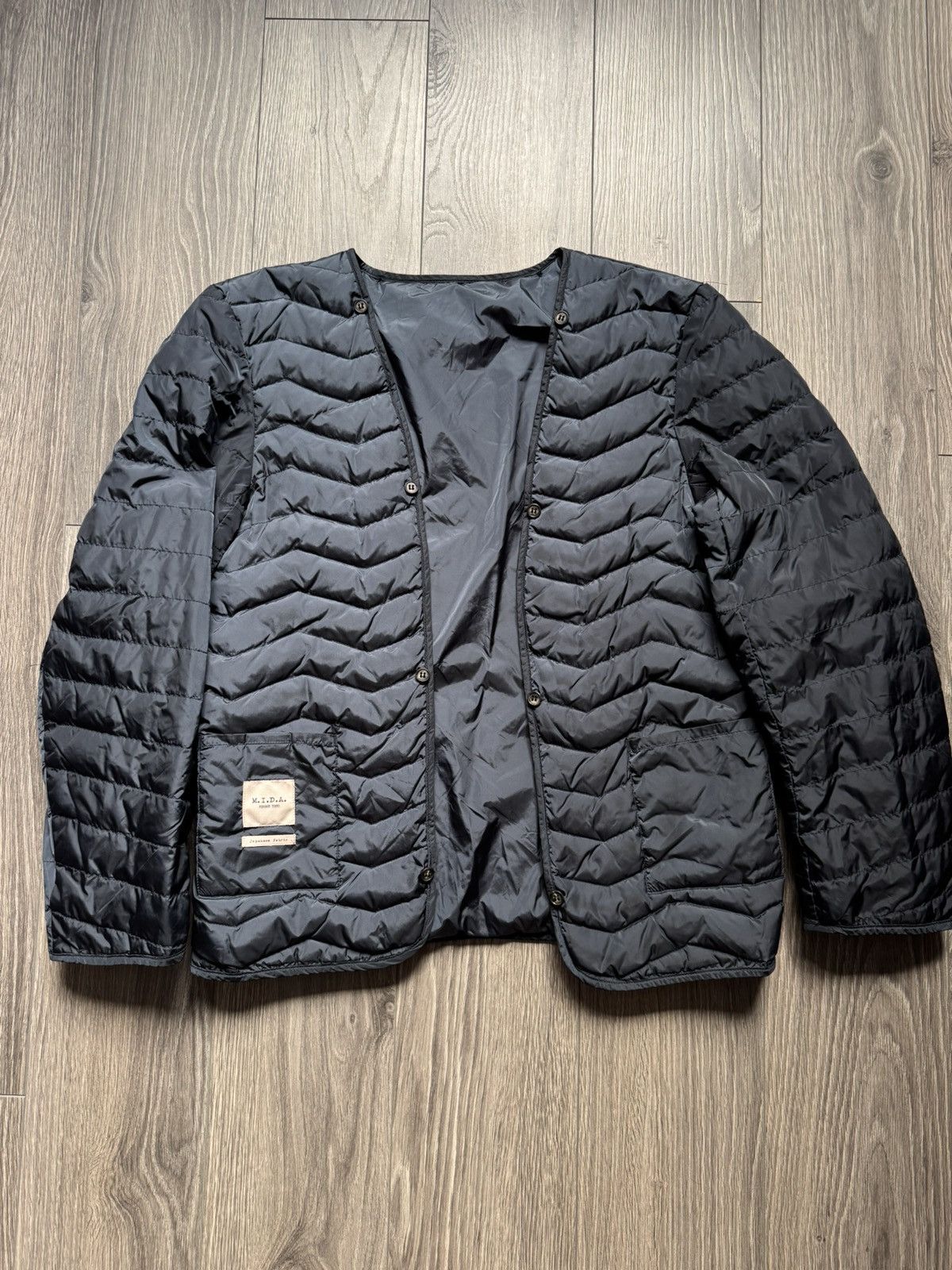 Beams Japan M.I.D.A x Beams Japan Olive Nylon Short M-65 2 in1 Jacket 48 Size US M / EU 48-50 / 2 - 11 Thumbnail