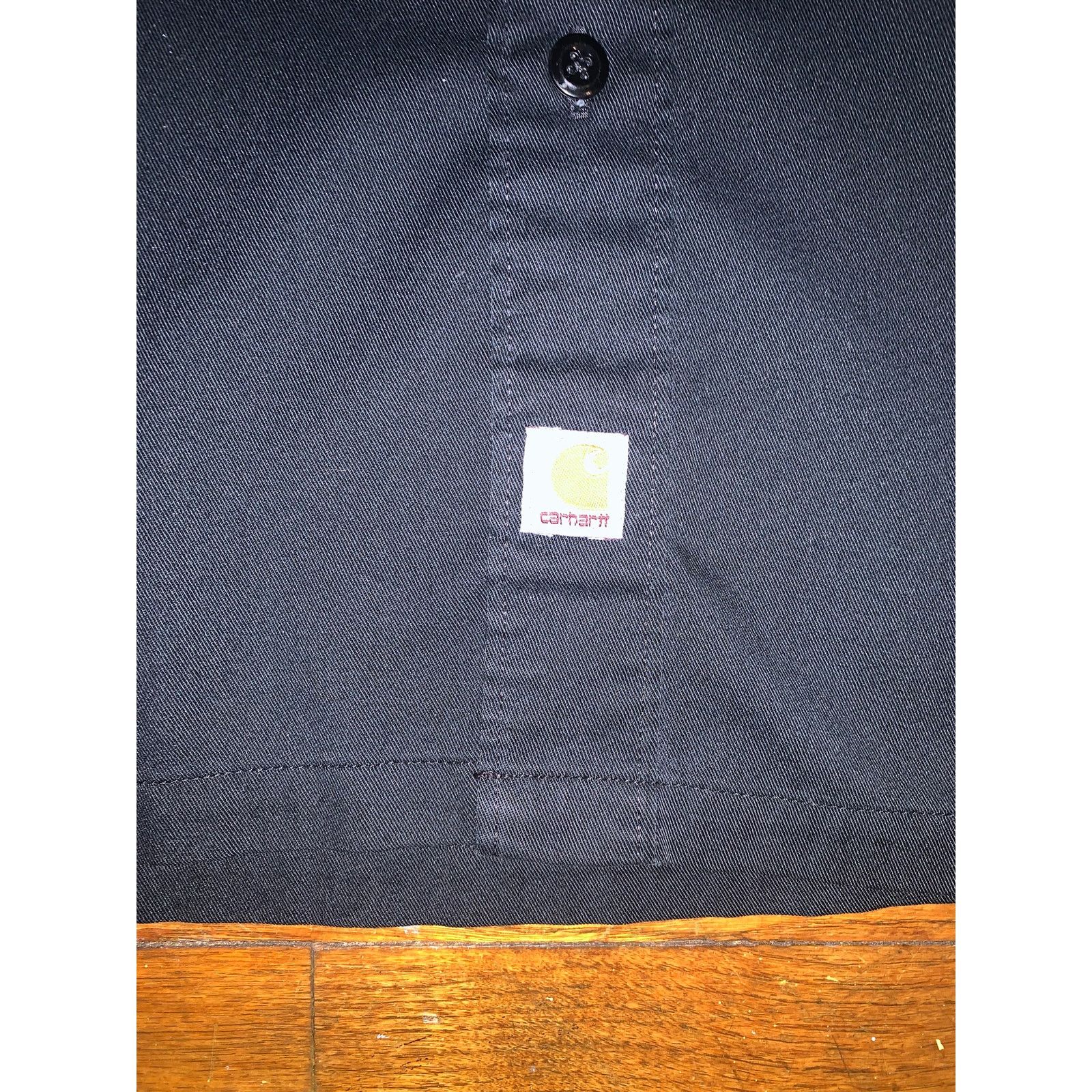 Carhartt Carhartt Black Short Sleeve Work Shirt XL Button Up Workwear Size US XL / EU 56 / 4 - 4 Thumbnail