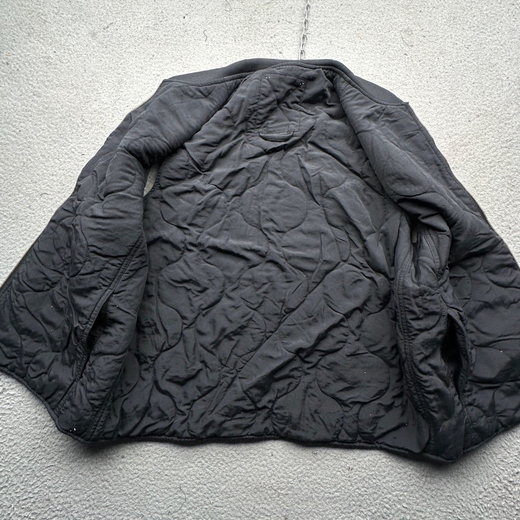 Aime Leon Dore Aime Leon Dore Reversible Quilted Duck Canvas Vest Jacket Mens M Black Size US M / EU 48-50 / 2 - 6 Thumbnail
