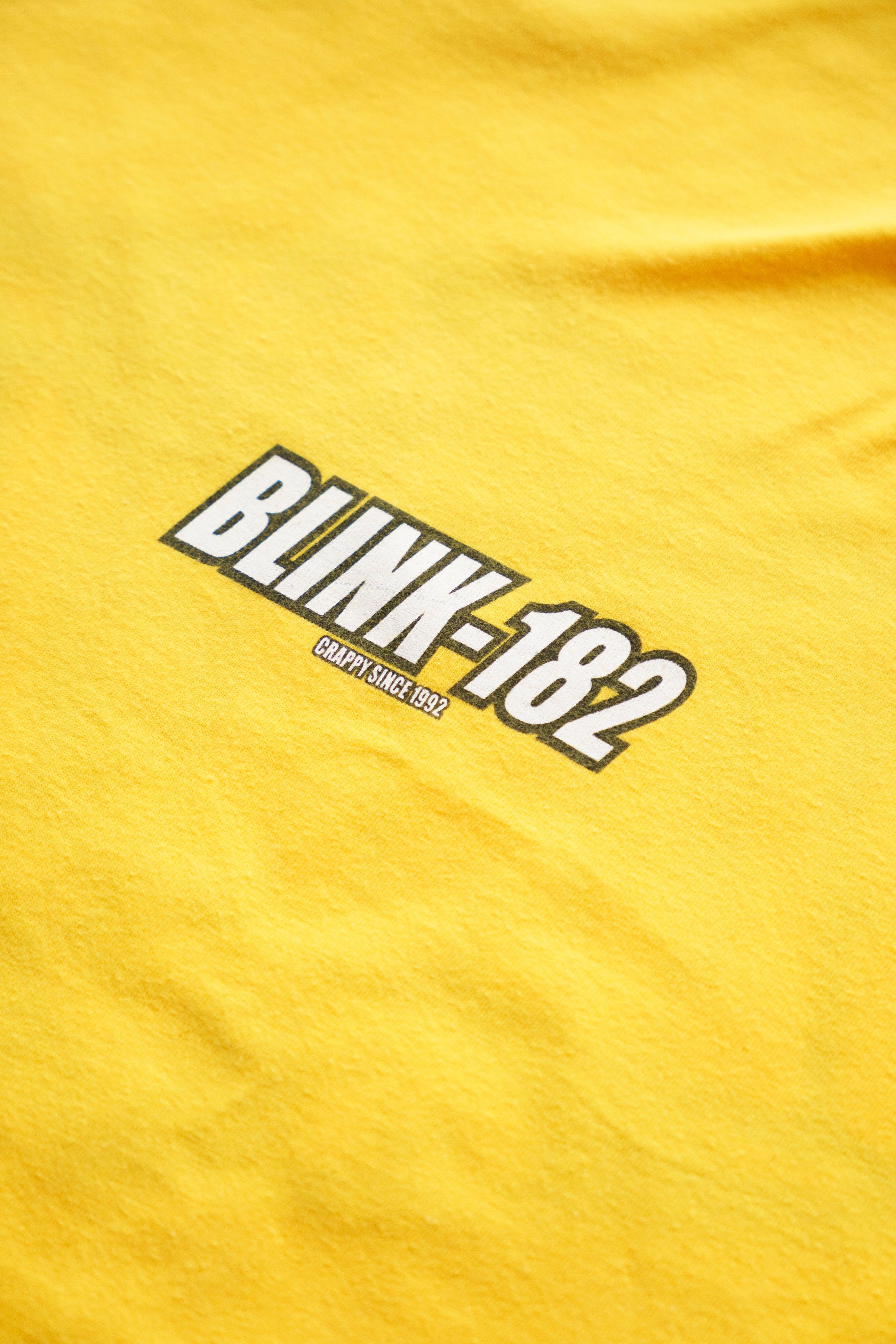 Band Tees × Vintage Vintage Blink-182 Crappy Since 1992 T-shirt Size US XL / EU 56 / 4 - 4 Thumbnail