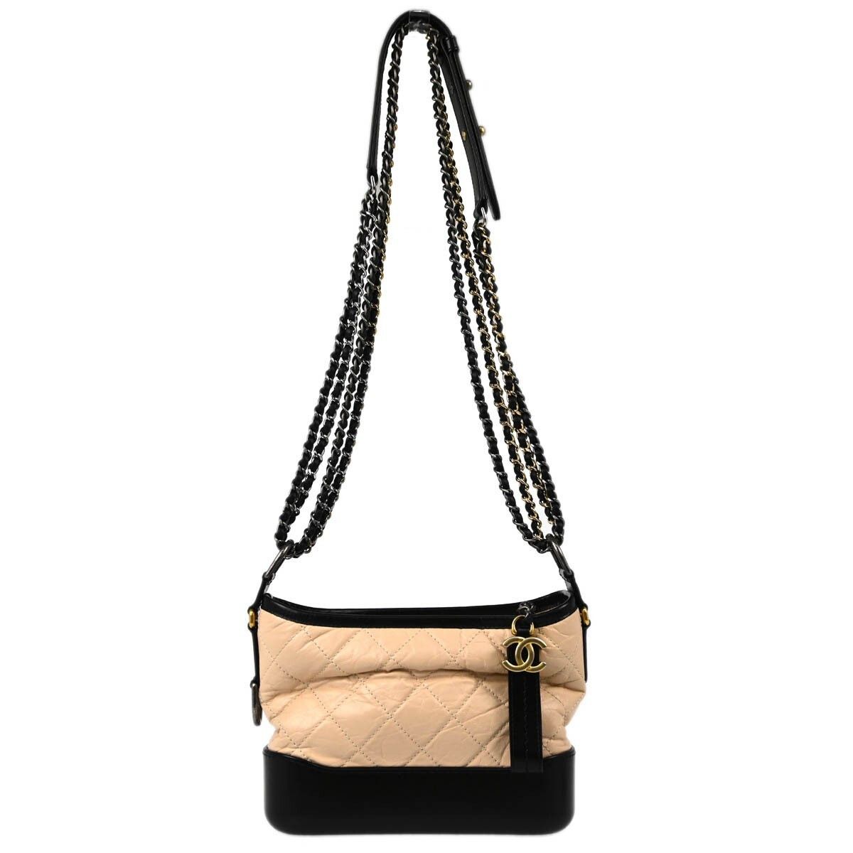 Chanel Chanel Bicolor Gabrielle Hobo Quilted Aged Calfskin Size ONE SIZE - 1 Thumbnail