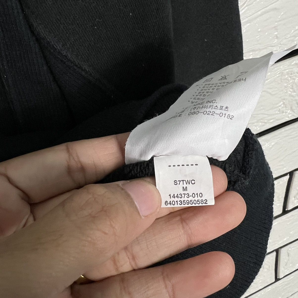 Nike NIKE Embroidered Small Logo Crewneck Sweatshirt #3995-C182 Size US M / EU 48-50 / 2 - 15 Thumbnail